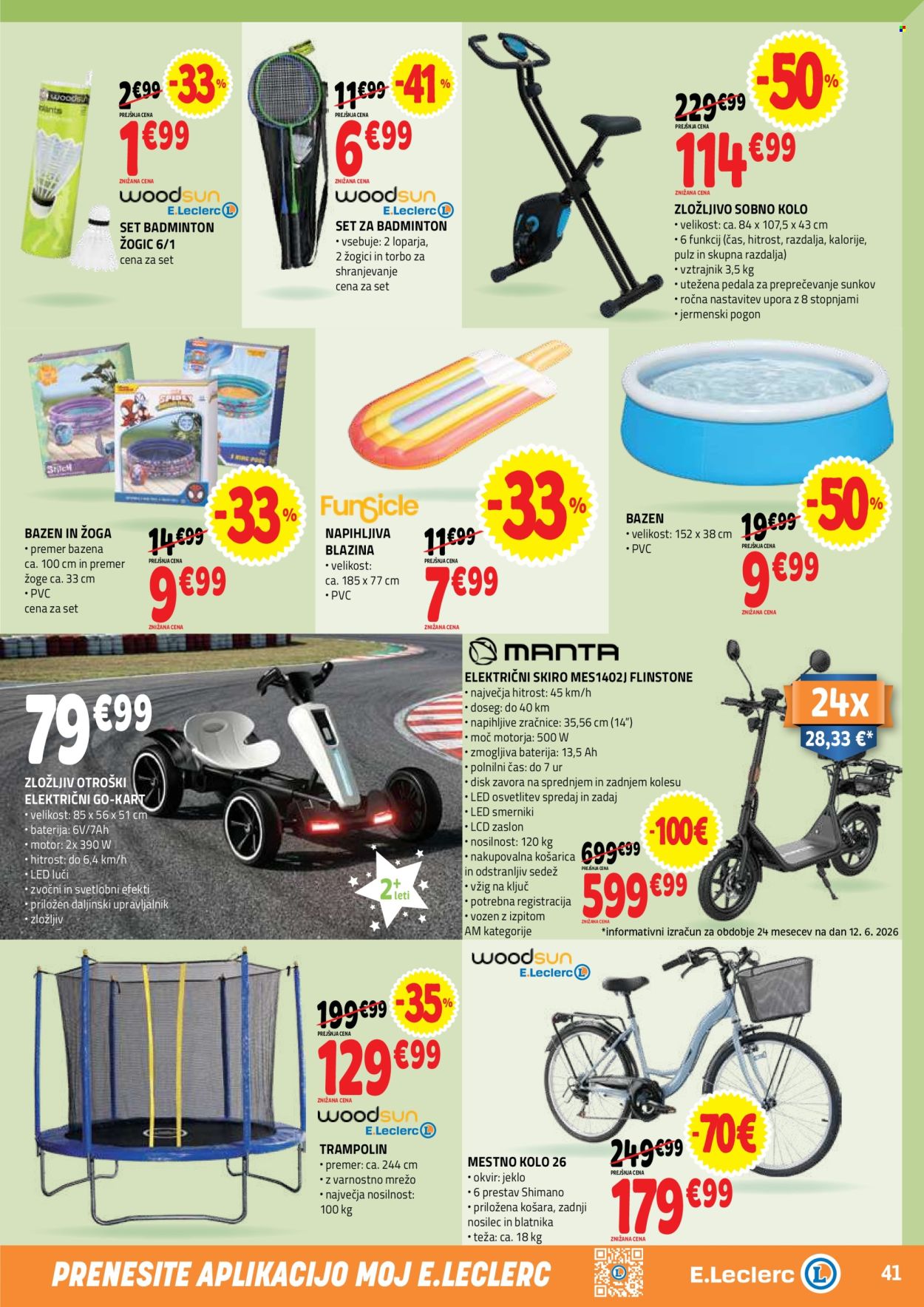 E.Leclerc katalog - 24.6.2026 - 4.7.2026. Stran 41