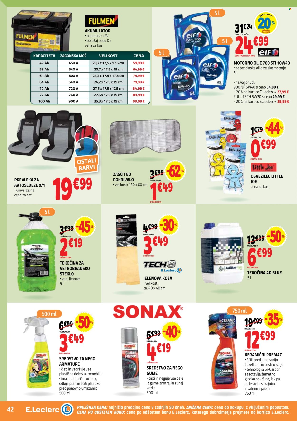 E.Leclerc katalog - 24.6.2026 - 4.7.2026. Stran 42