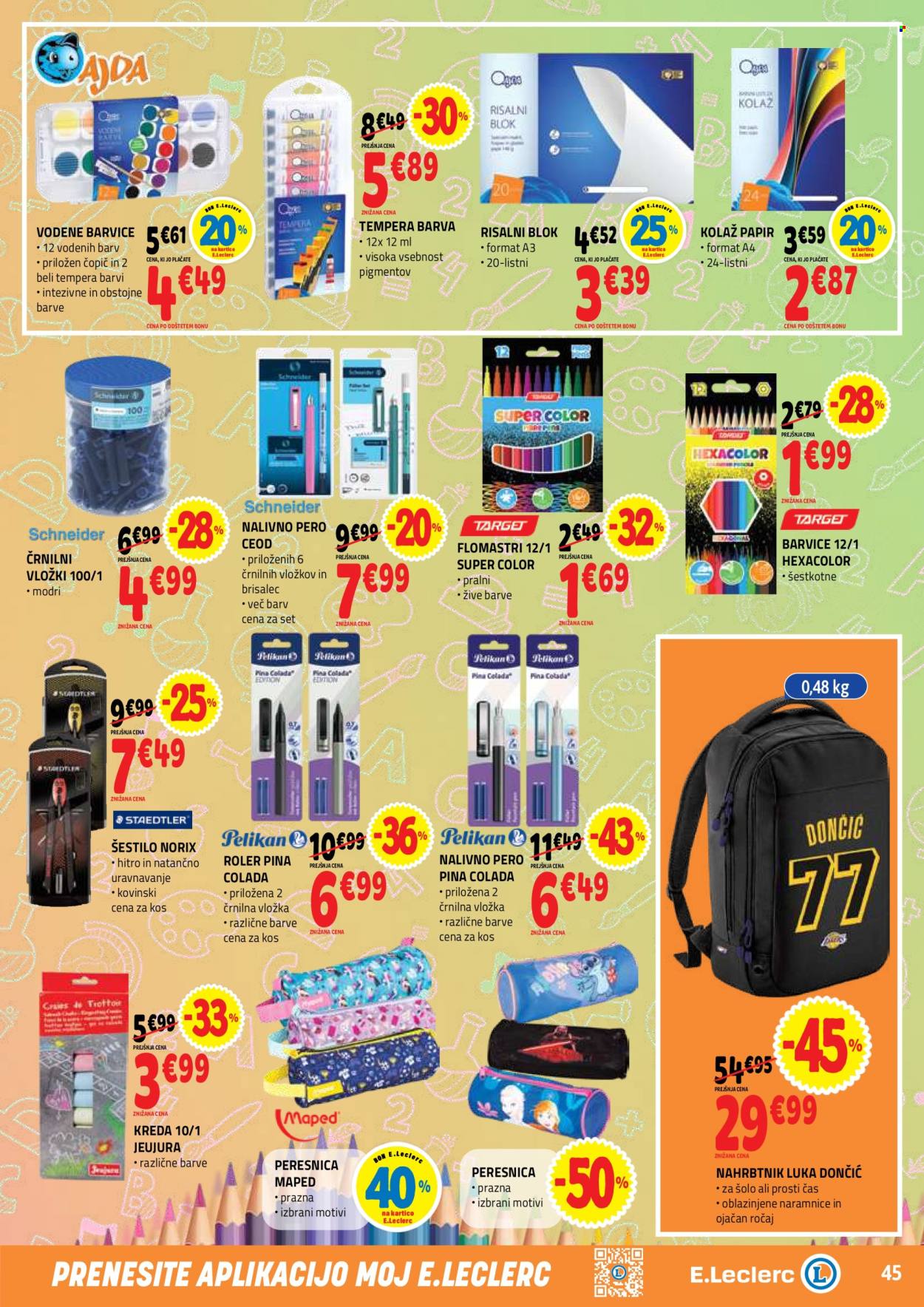 E.Leclerc katalog - 24.6.2026 - 4.7.2026. Stran 45
