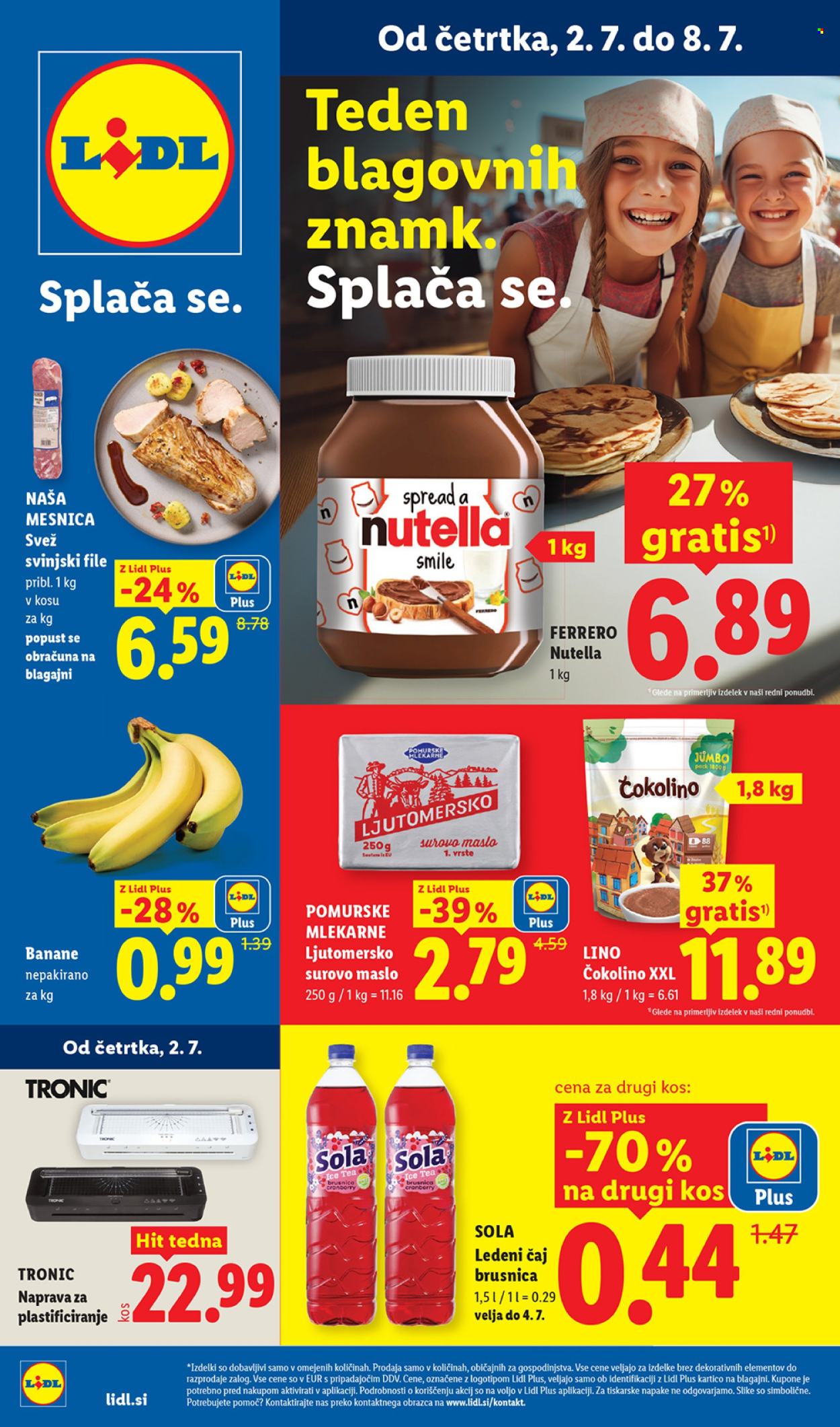 Lidl katalog - 2.7.2026 - 8.7.2026. Stran 1