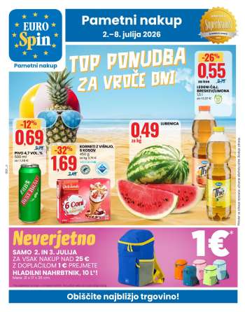 EuroSpin katalog - 2.7.2026 - 8.7.2026.