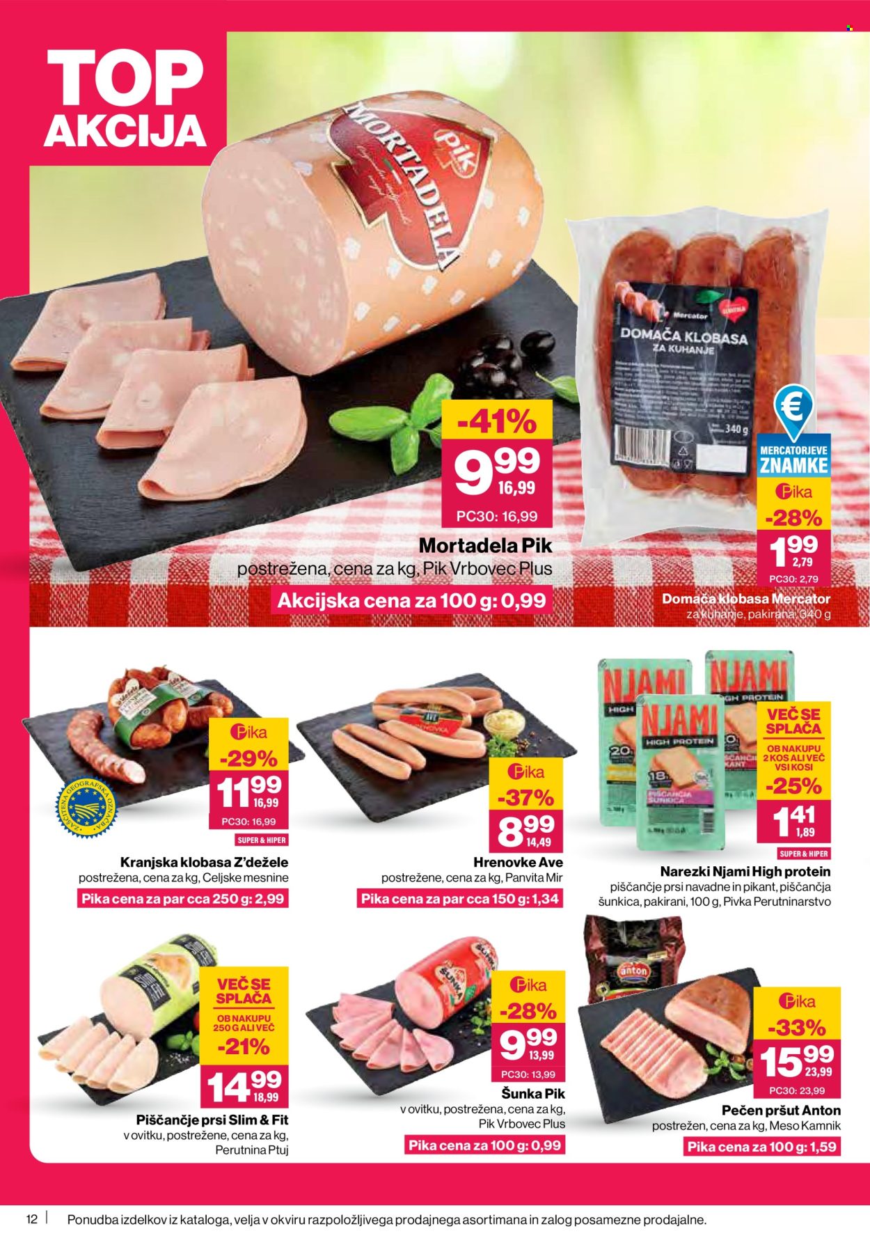 Mercator katalog - 2.7.2026 - 8.7.2026. Stran 12