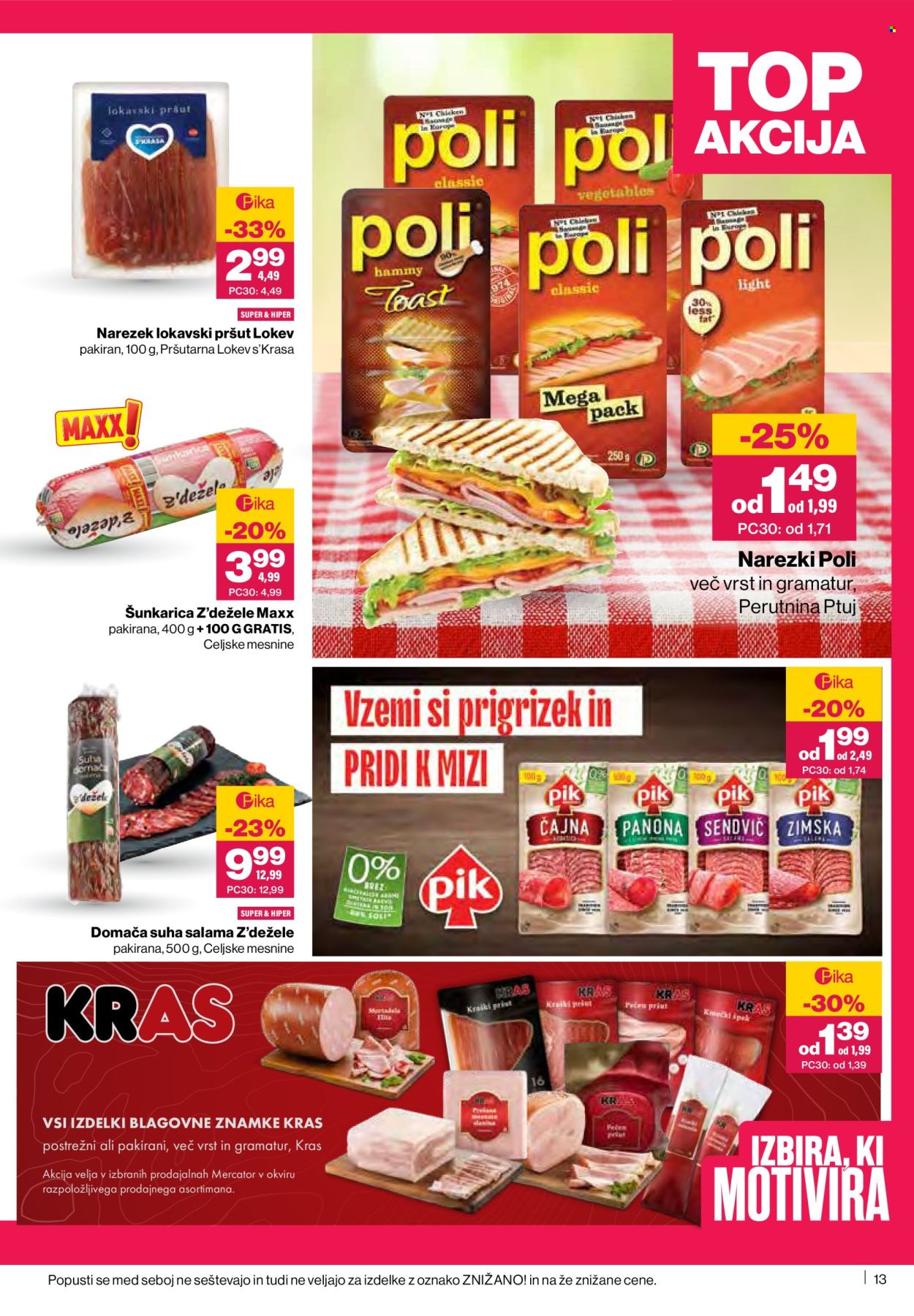 Mercator katalog - 2.7.2026 - 8.7.2026. Stran 13