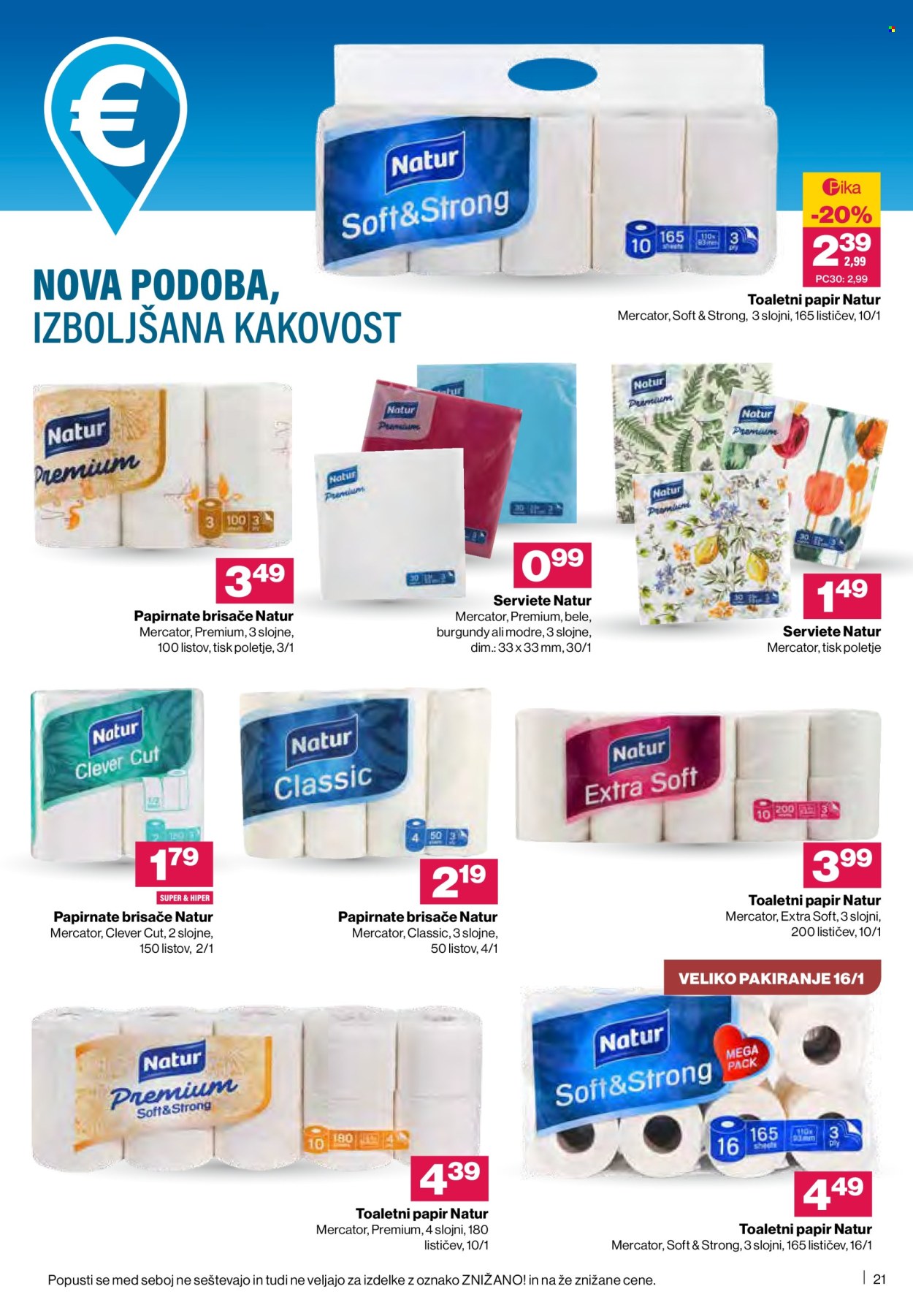 Mercator katalog - 2.7.2026 - 8.7.2026. Stran 21