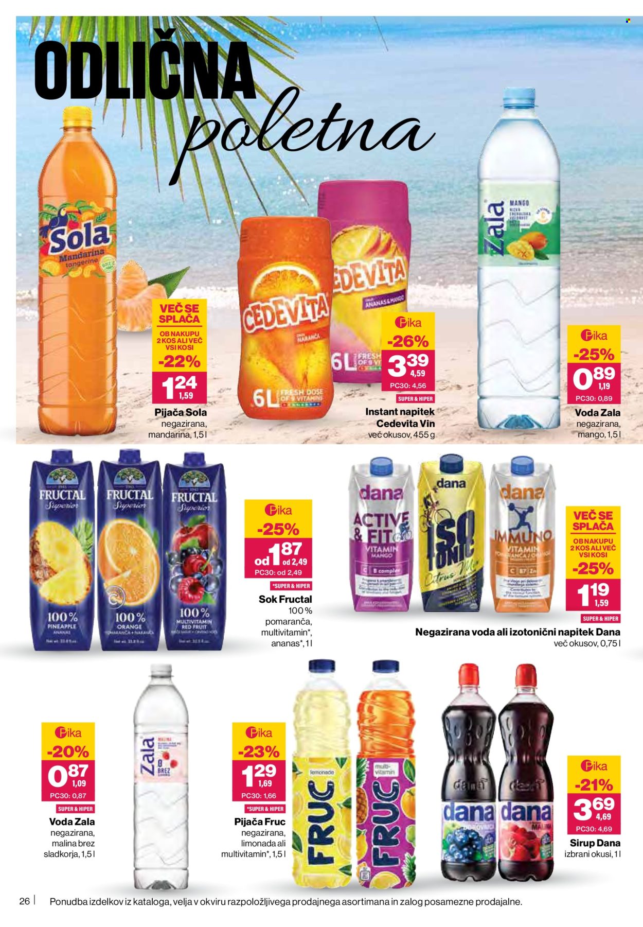 Mercator katalog - 2.7.2026 - 8.7.2026. Stran 26