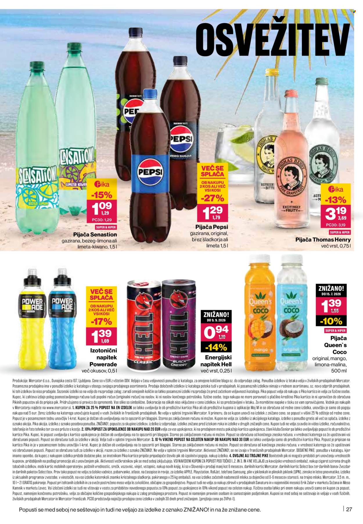 Mercator katalog - 2.7.2026 - 8.7.2026. Stran 27