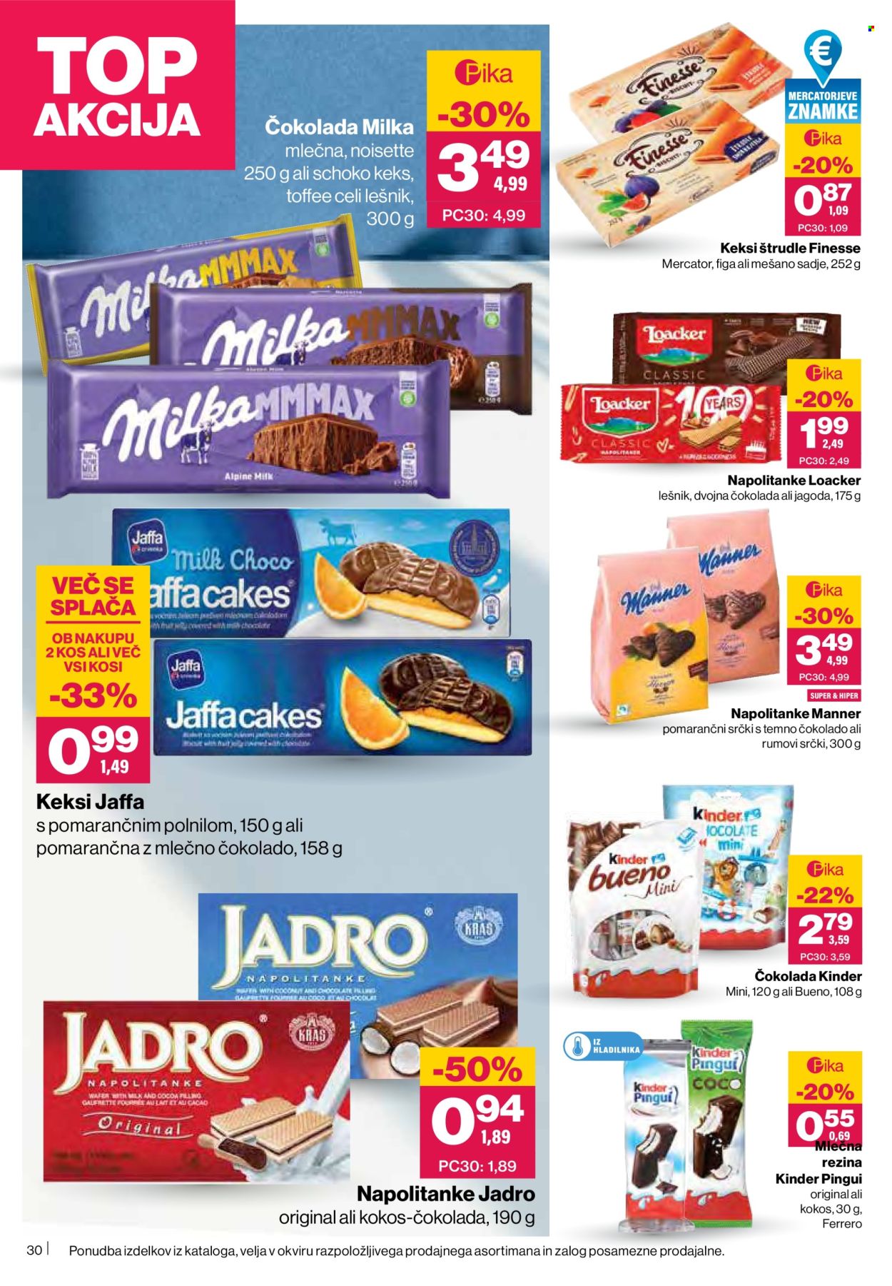 Mercator katalog - 2.7.2026 - 8.7.2026. Stran 30