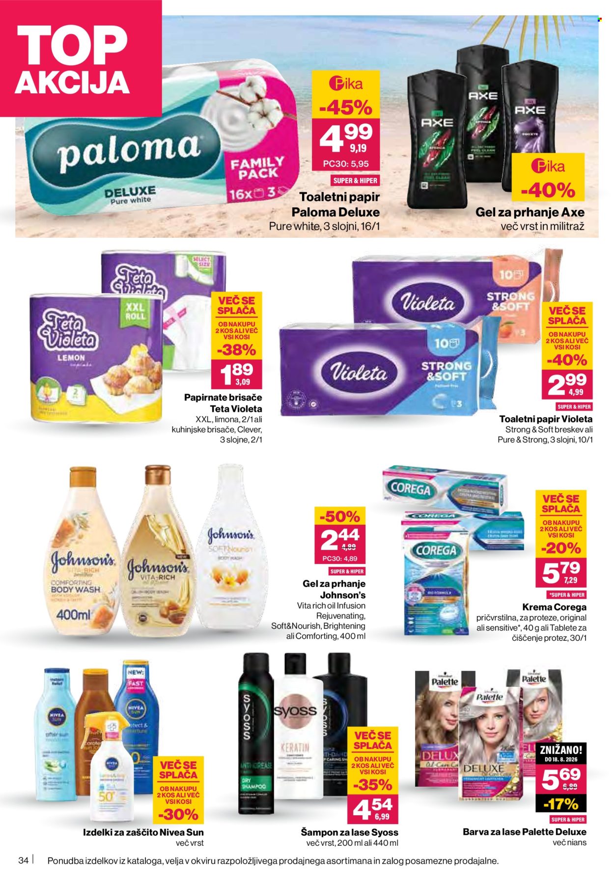 Mercator katalog - 2.7.2026 - 8.7.2026. Stran 34