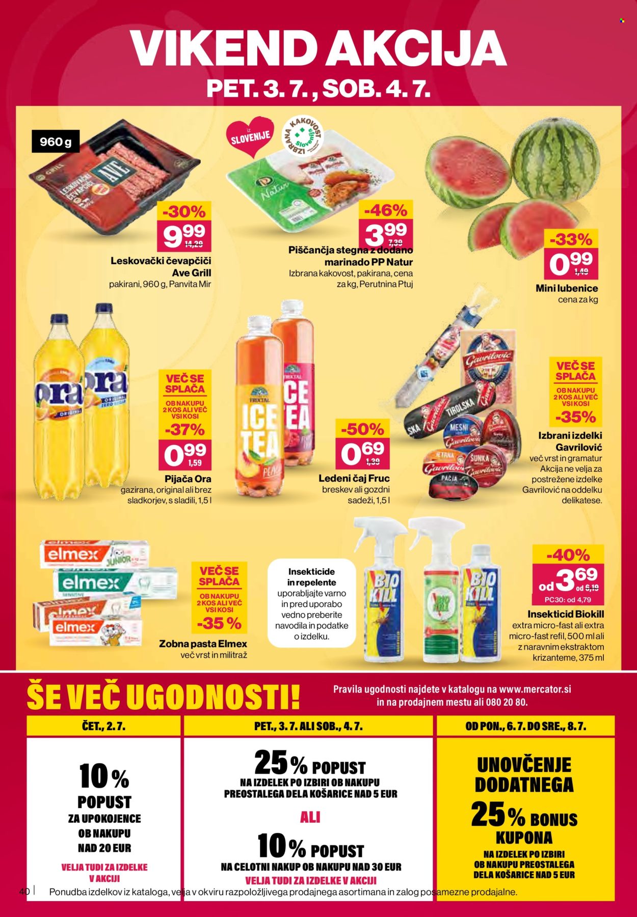 Mercator katalog - 2.7.2026 - 8.7.2026. Stran 40