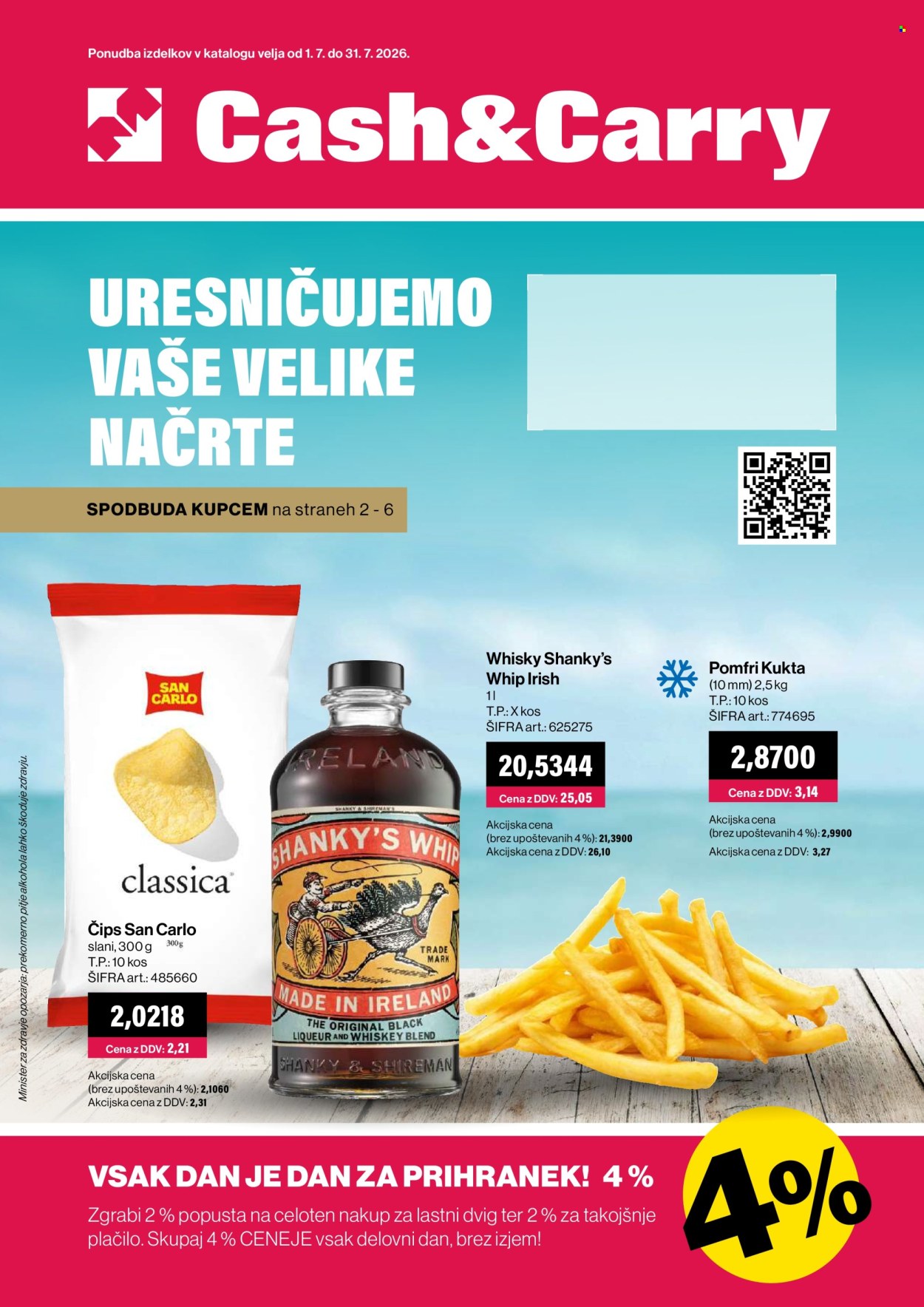 Mercator Cash & Carry katalog - 1.7.2026 - 31.7.2026. Stran 1