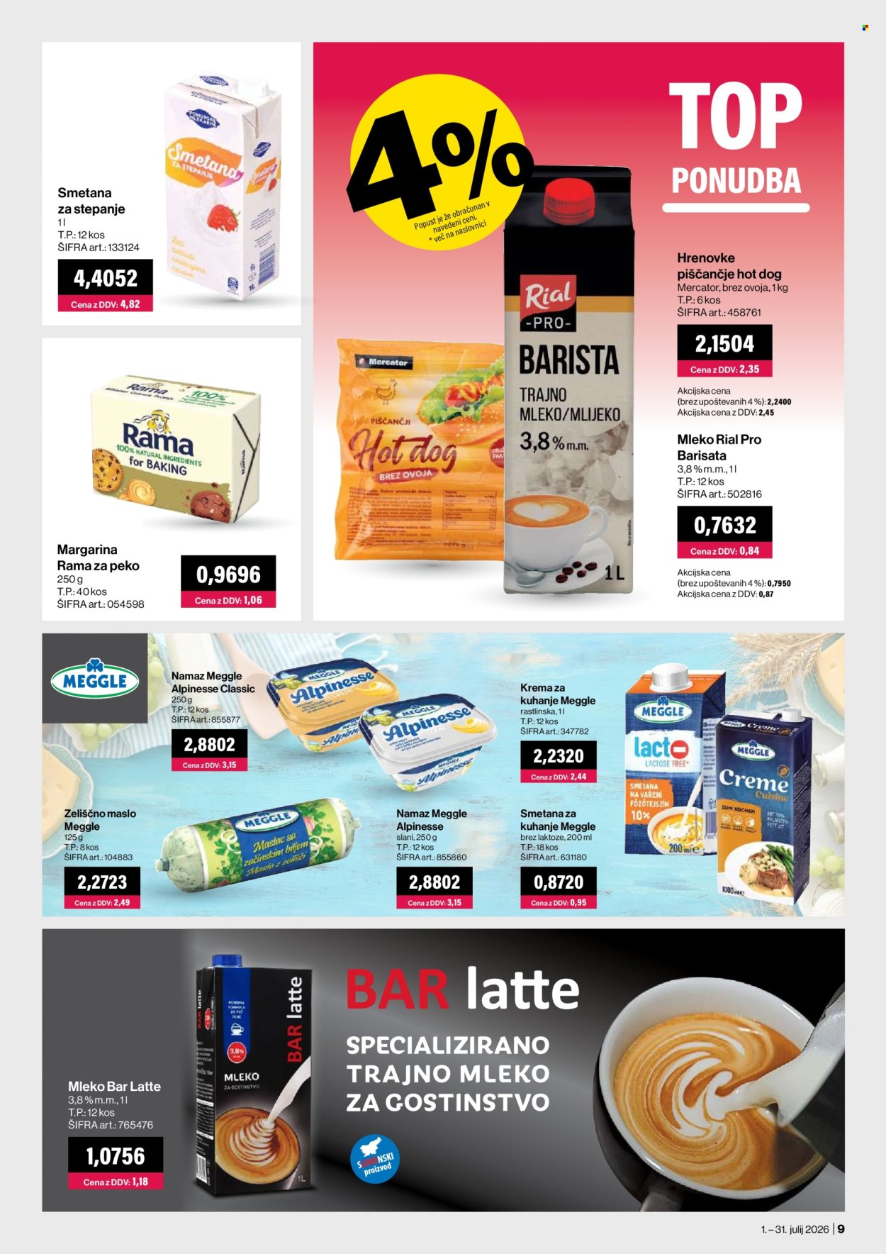 Mercator Cash & Carry katalog - 1.7.2026 - 31.7.2026. Stran 9