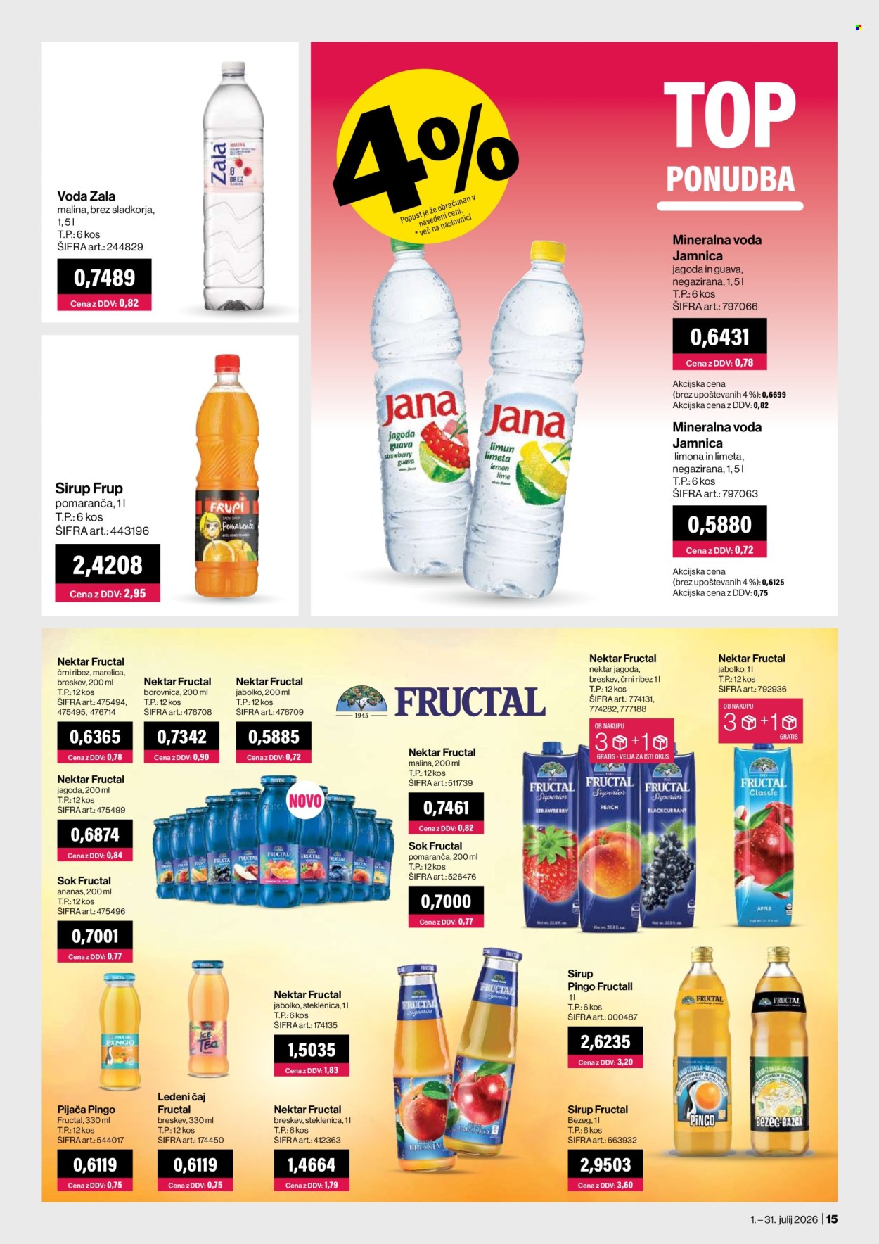 Mercator Cash & Carry katalog - 1.7.2026 - 31.7.2026. Stran 15