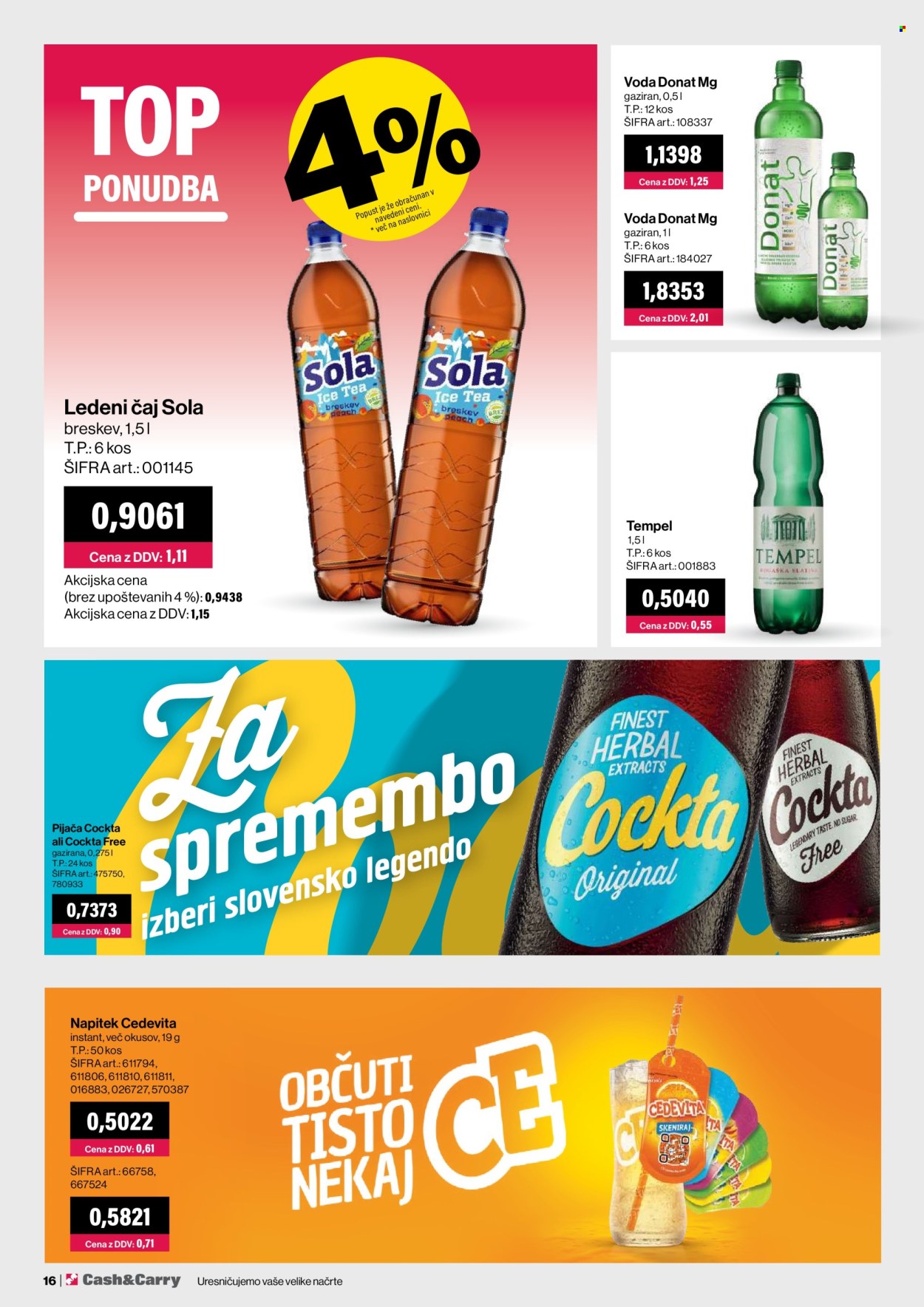 Mercator Cash & Carry katalog - 1.7.2026 - 31.7.2026. Stran 16