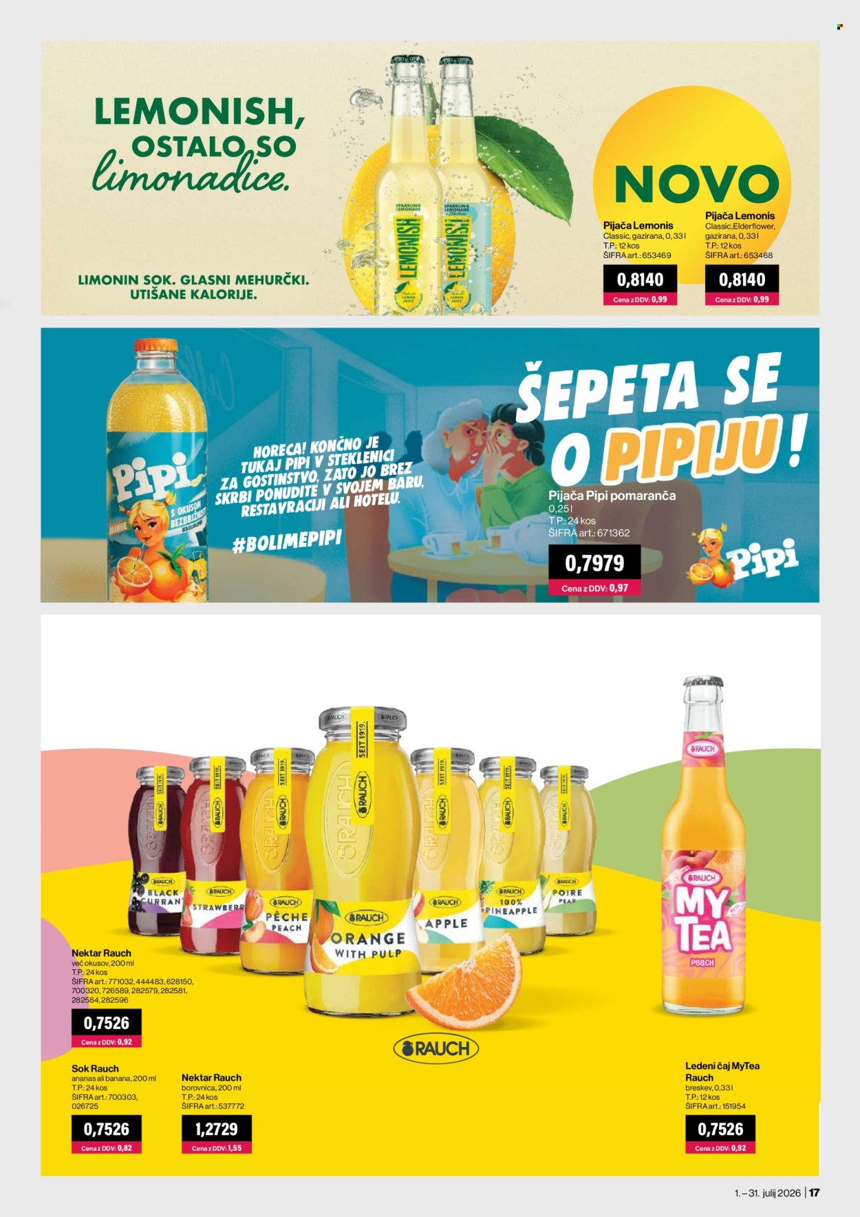 Mercator Cash & Carry katalog - 1.7.2026 - 31.7.2026. Stran 17