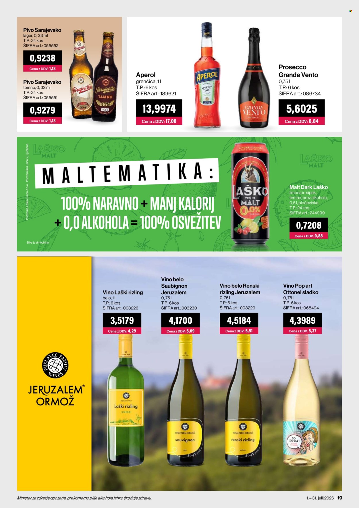 Mercator Cash & Carry katalog - 1.7.2026 - 31.7.2026. Stran 19