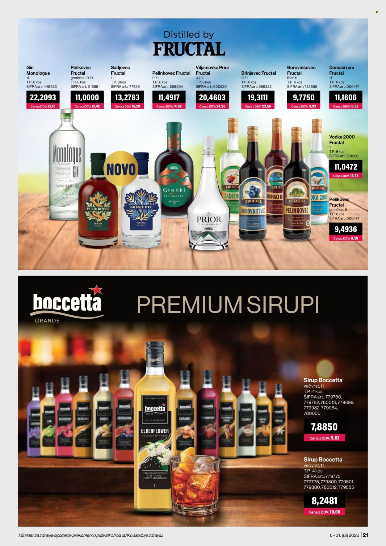 Mercator Cash & Carry katalog - 1.7.2026 - 31.7.2026. Stran 21