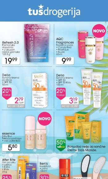 Tuš Drogeria katalog - 10.6.2026 - 7.7.2026.