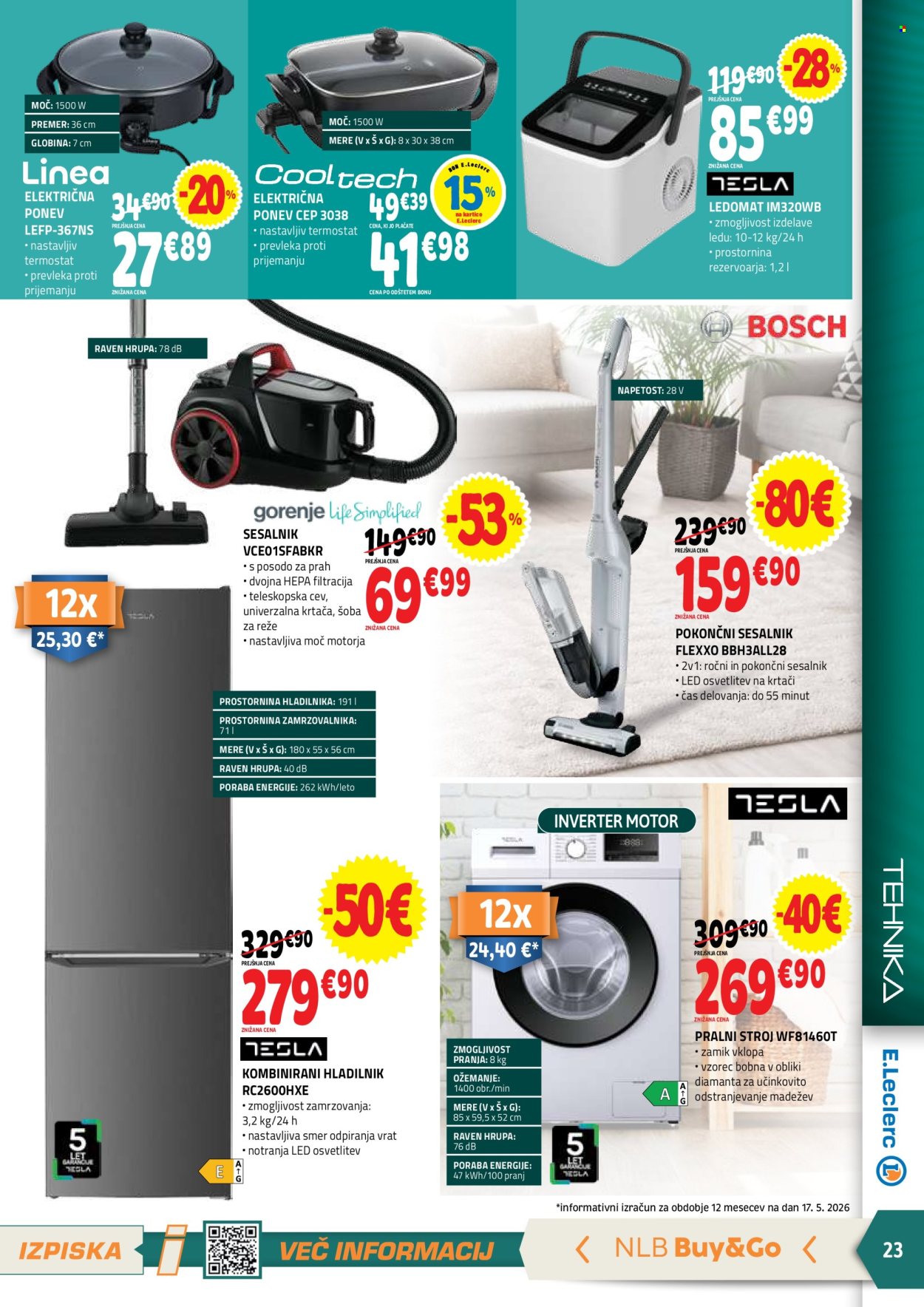E.Leclerc katalog - 1.7.2026 - 11.7.2026. Stran 23