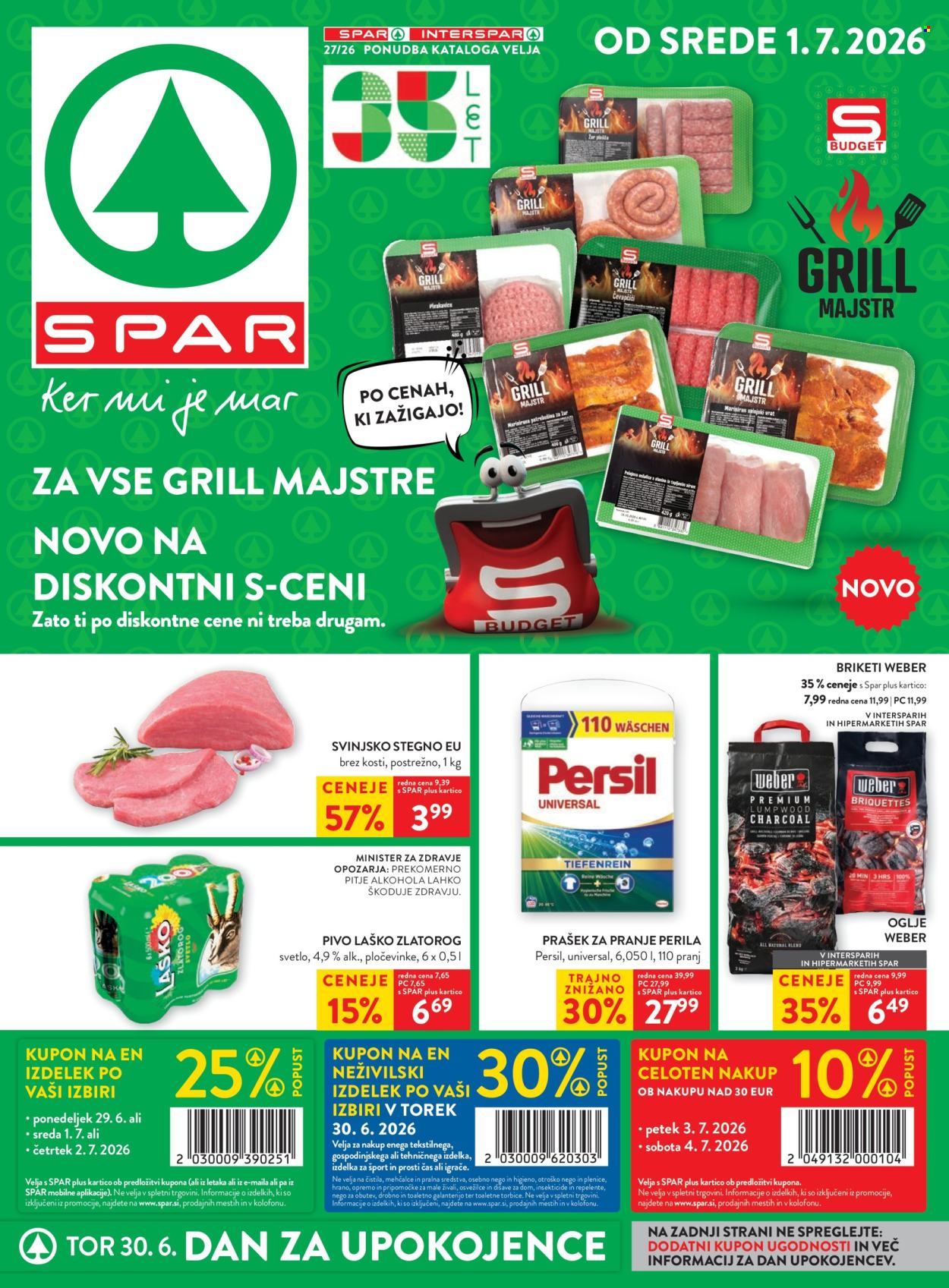 SPAR katalog - 1.7.2026 - 14.7.2026. Stran 1