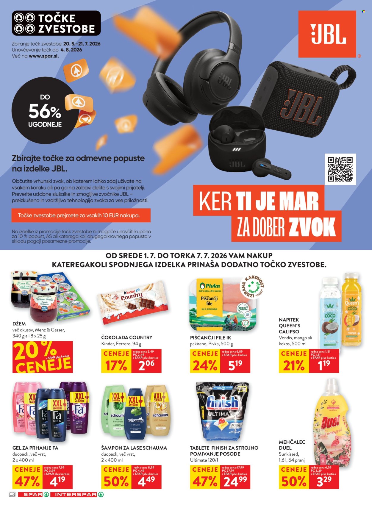 SPAR katalog - 1.7.2026 - 14.7.2026. Stran 15