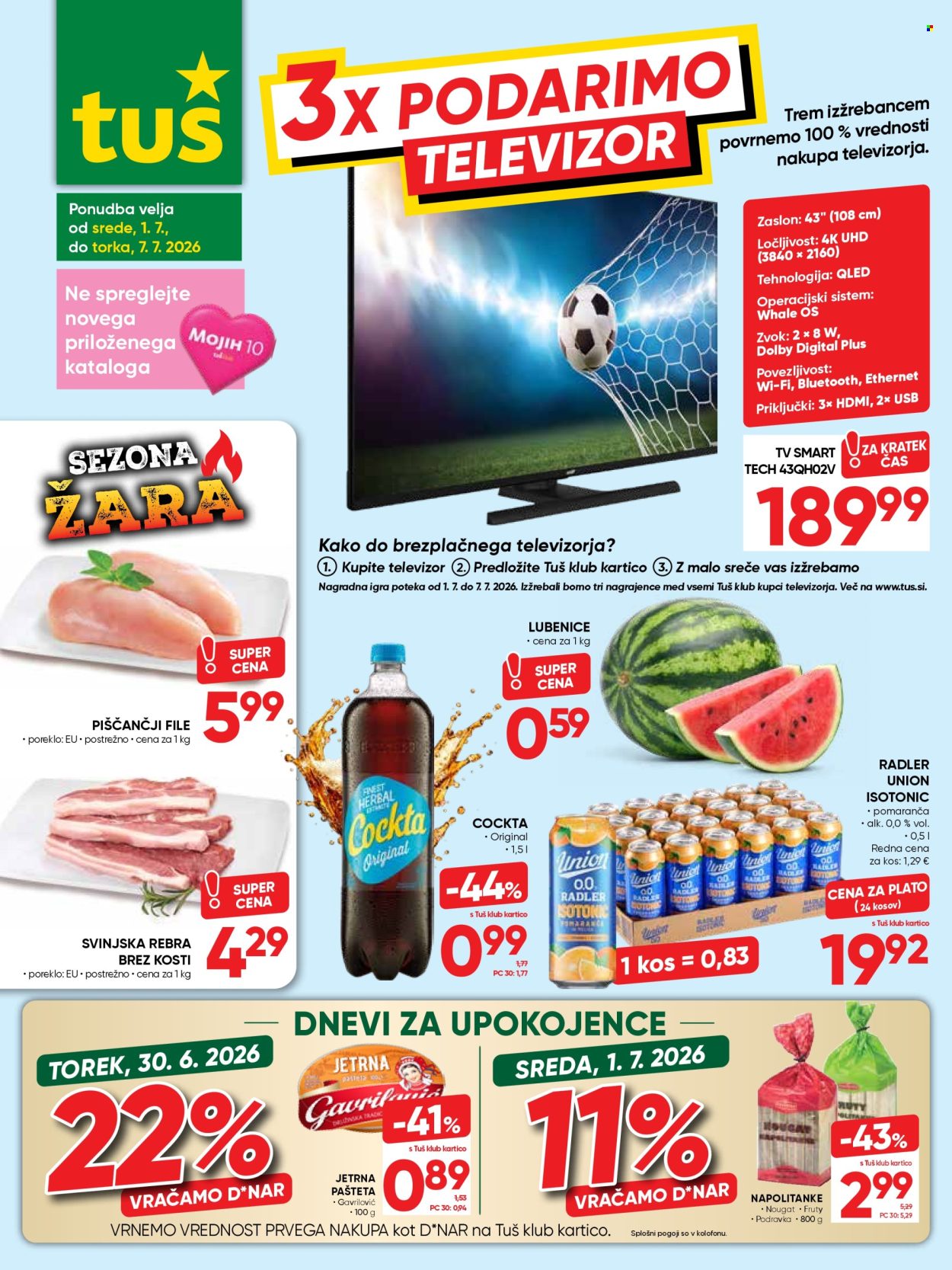 Tuš katalog - 1.7.2026 - 7.7.2026. Stran 1