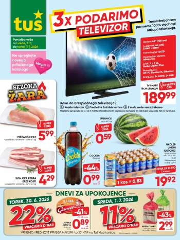 Tuš katalog - 1.7.2026 - 7.7.2026.