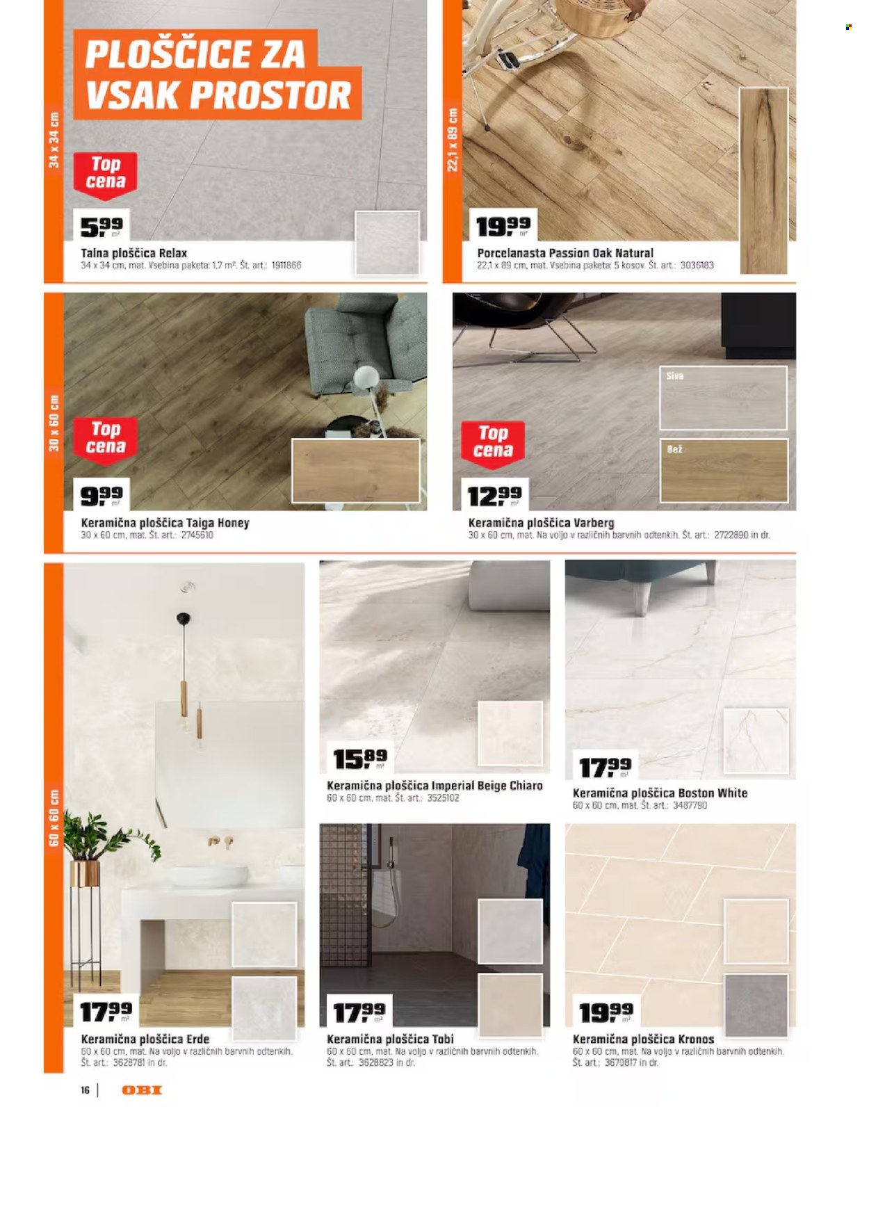 OBI katalog - 2.7.2026 - 31.7.2026. Stran 16