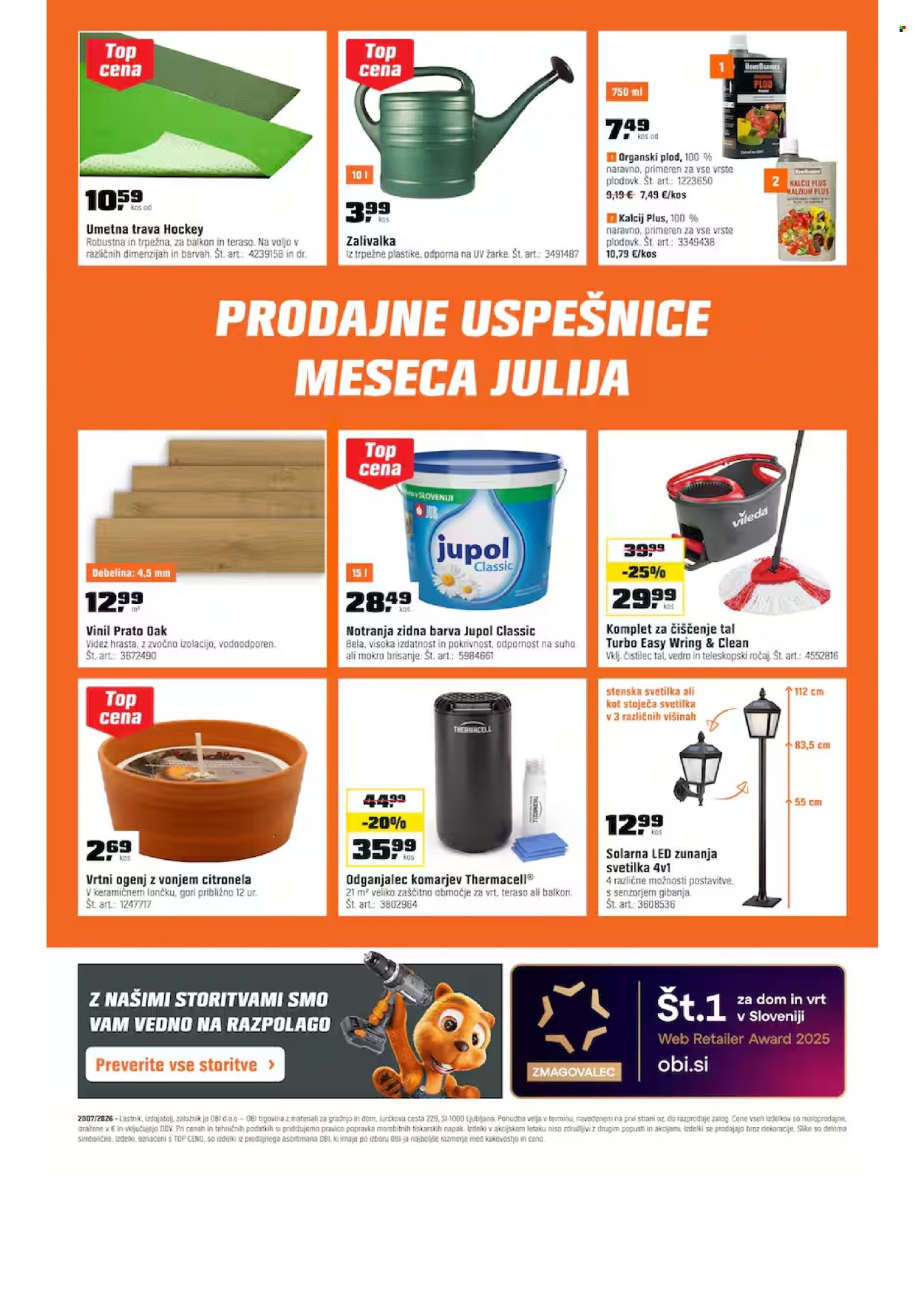 OBI katalog - 2.7.2026 - 31.7.2026. Stran 22