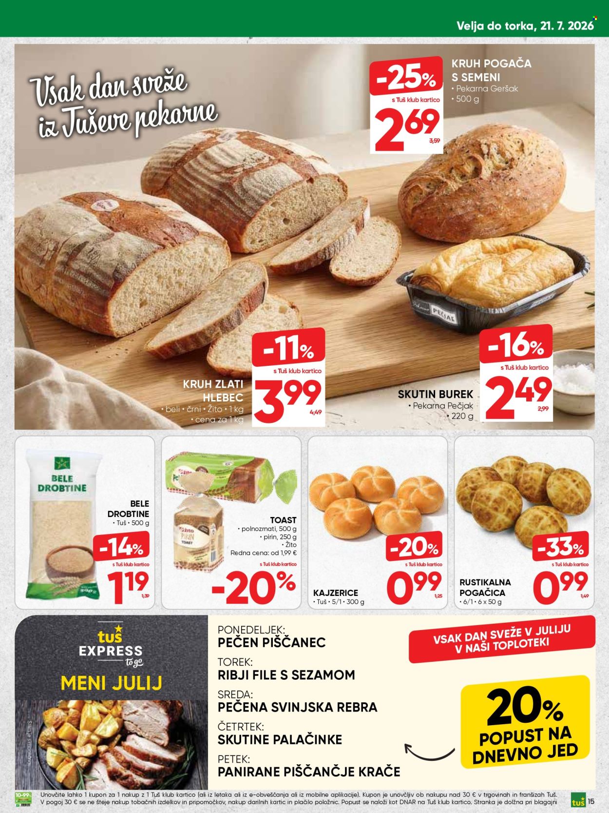 Tuš katalog - 8.7.2026 - 21.7.2026. Stran 15