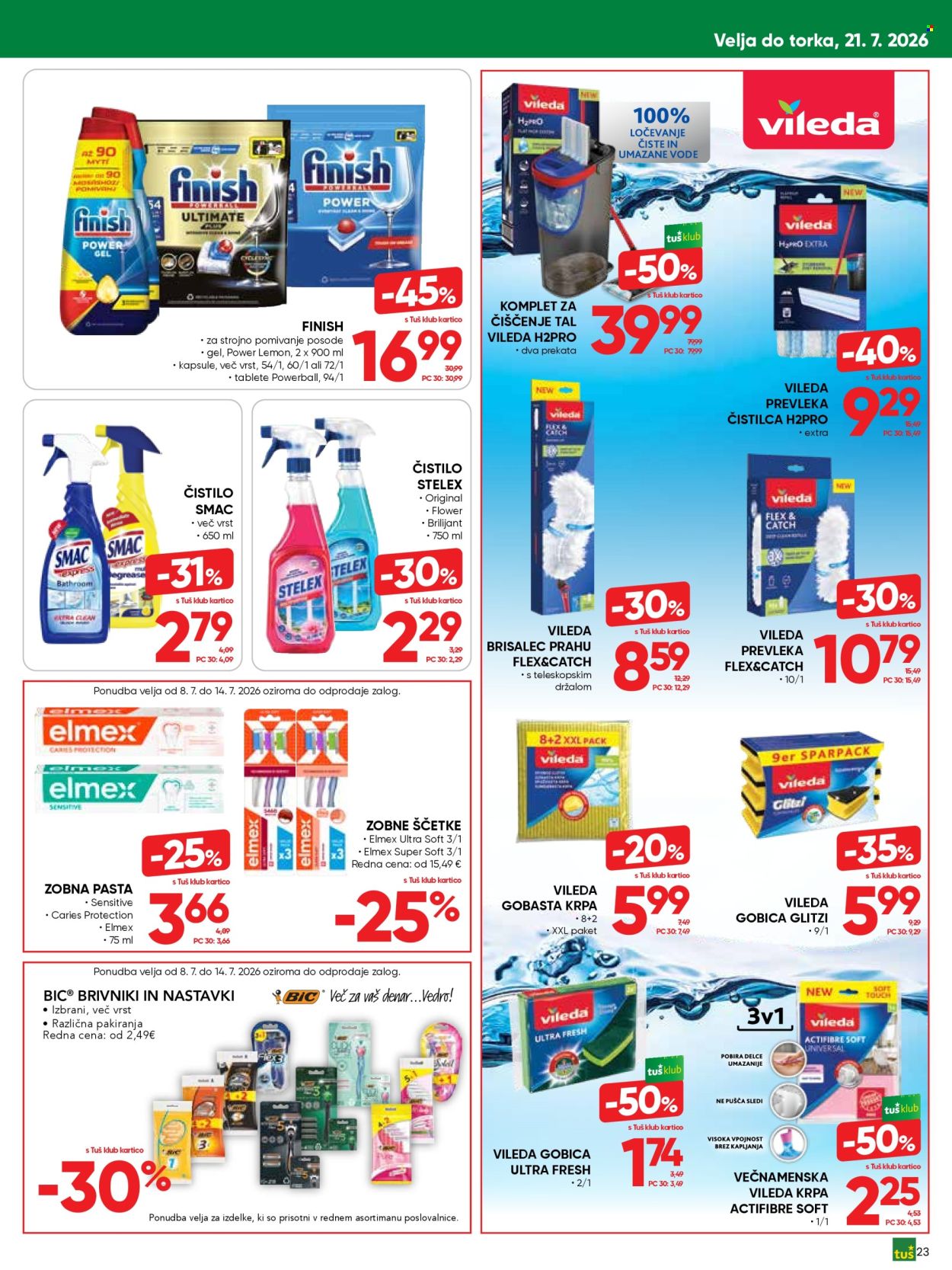 Tuš katalog - 8.7.2026 - 21.7.2026. Stran 23