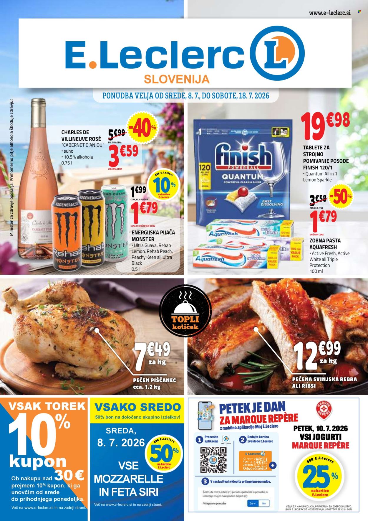 E.Leclerc katalog - 8.7.2026 - 18.7.2026. Stran 1