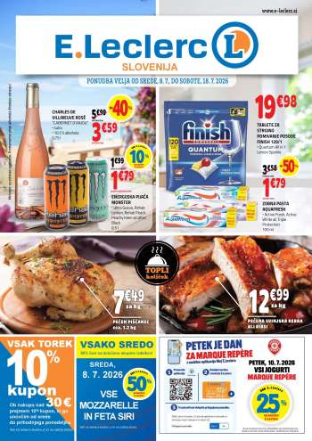 E.Leclerc katalog - 8.7.2026 - 18.7.2026.