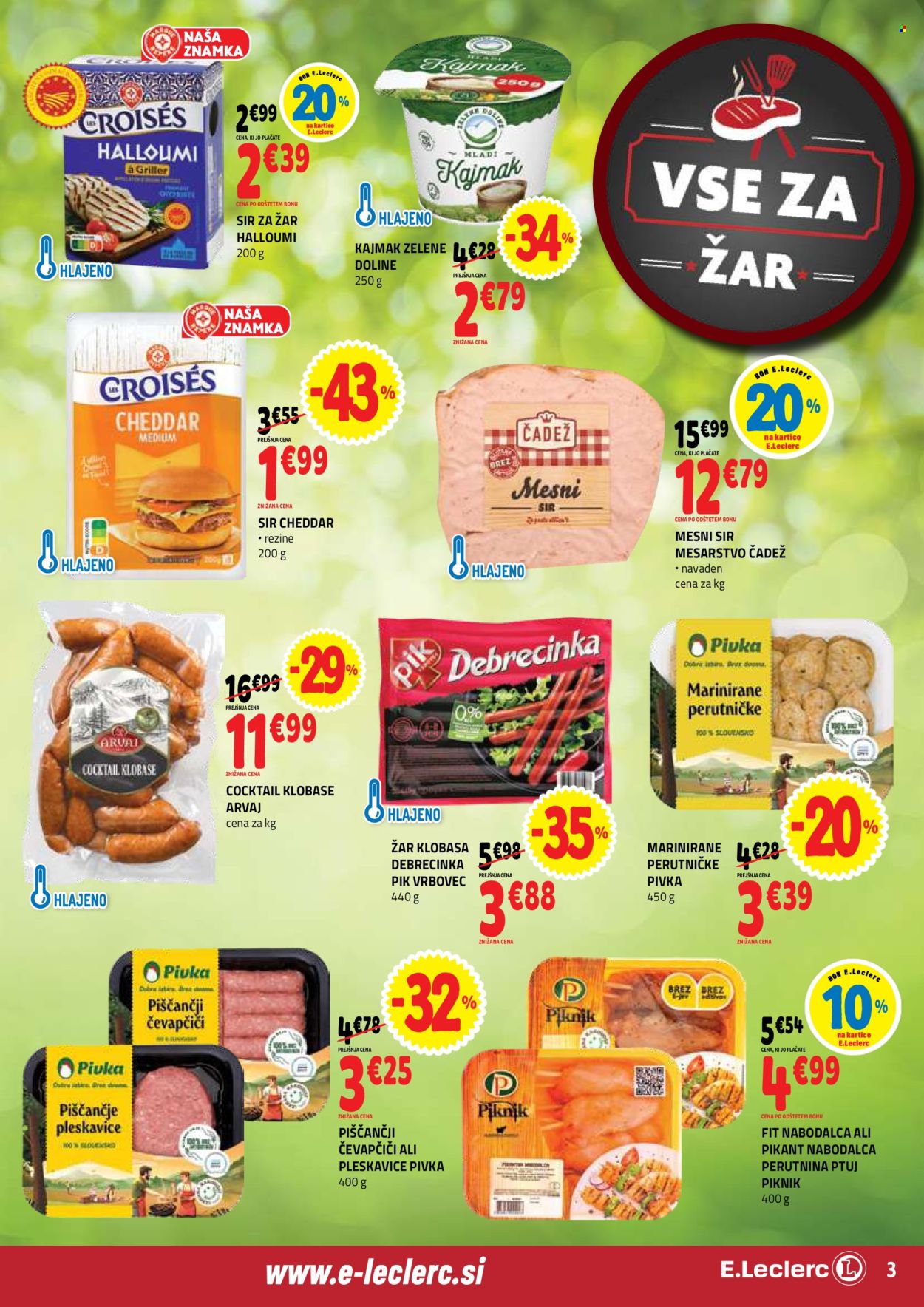 E.Leclerc katalog - 8.7.2026 - 18.7.2026. Stran 3
