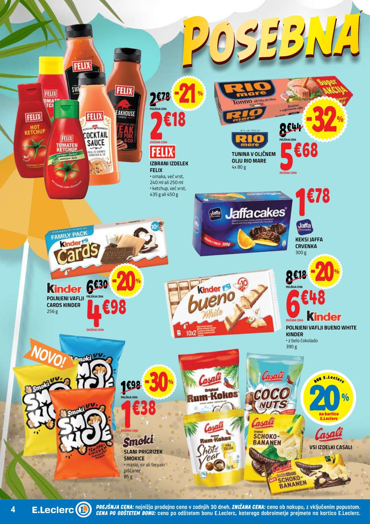 E.Leclerc katalog - 8.7.2026 - 18.7.2026. Stran 4