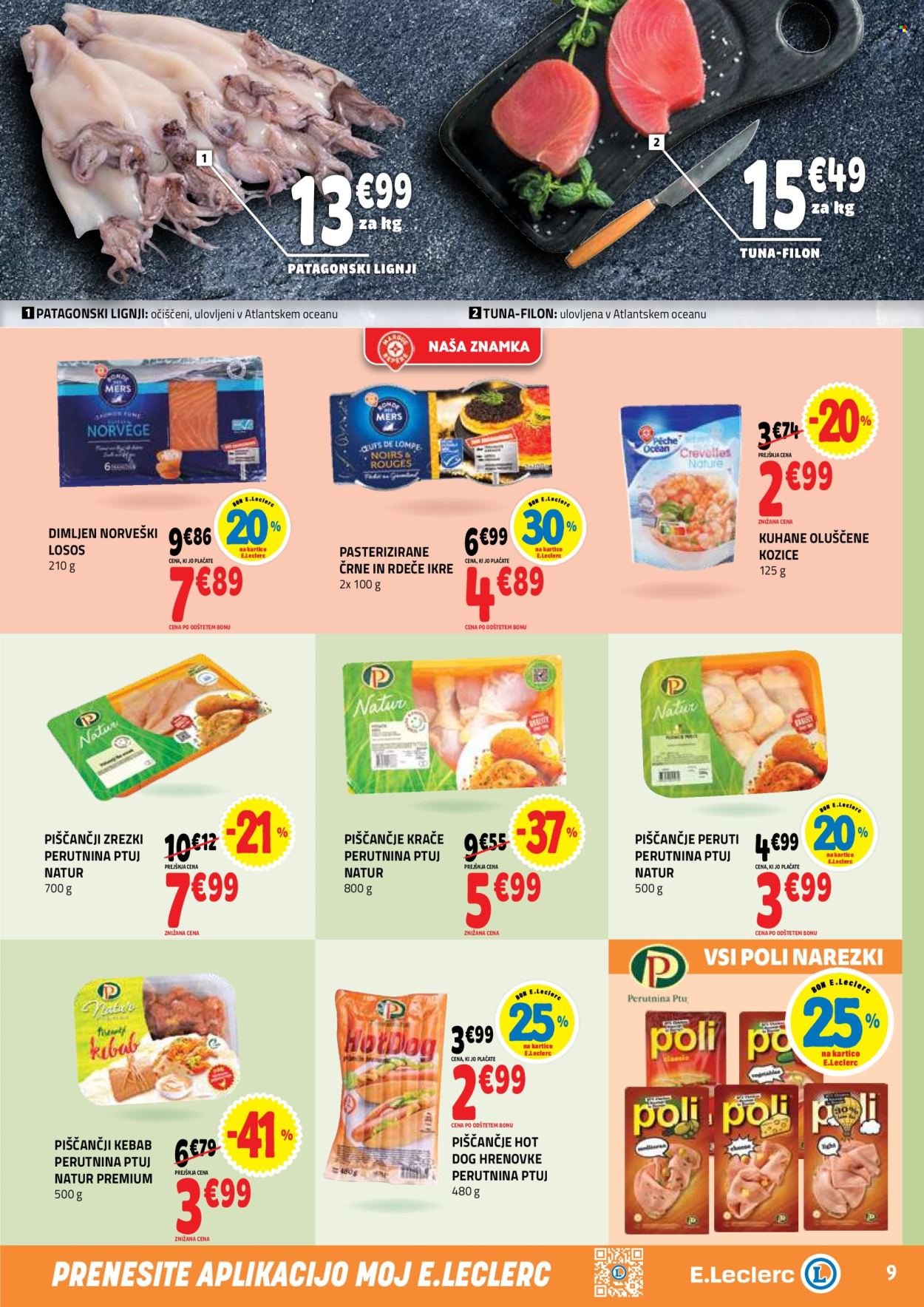 E.Leclerc katalog - 8.7.2026 - 18.7.2026. Stran 9