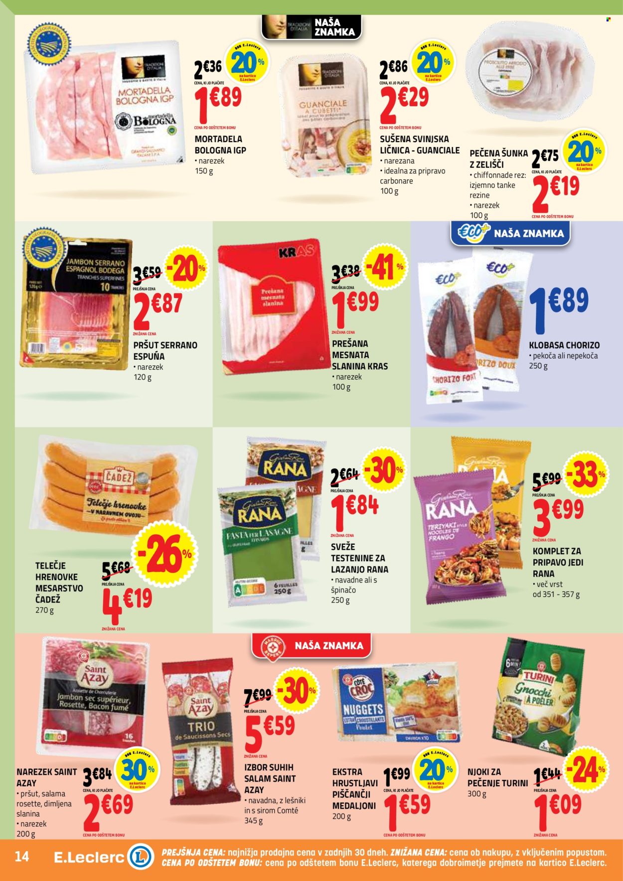 E.Leclerc katalog - 8.7.2026 - 18.7.2026. Stran 14