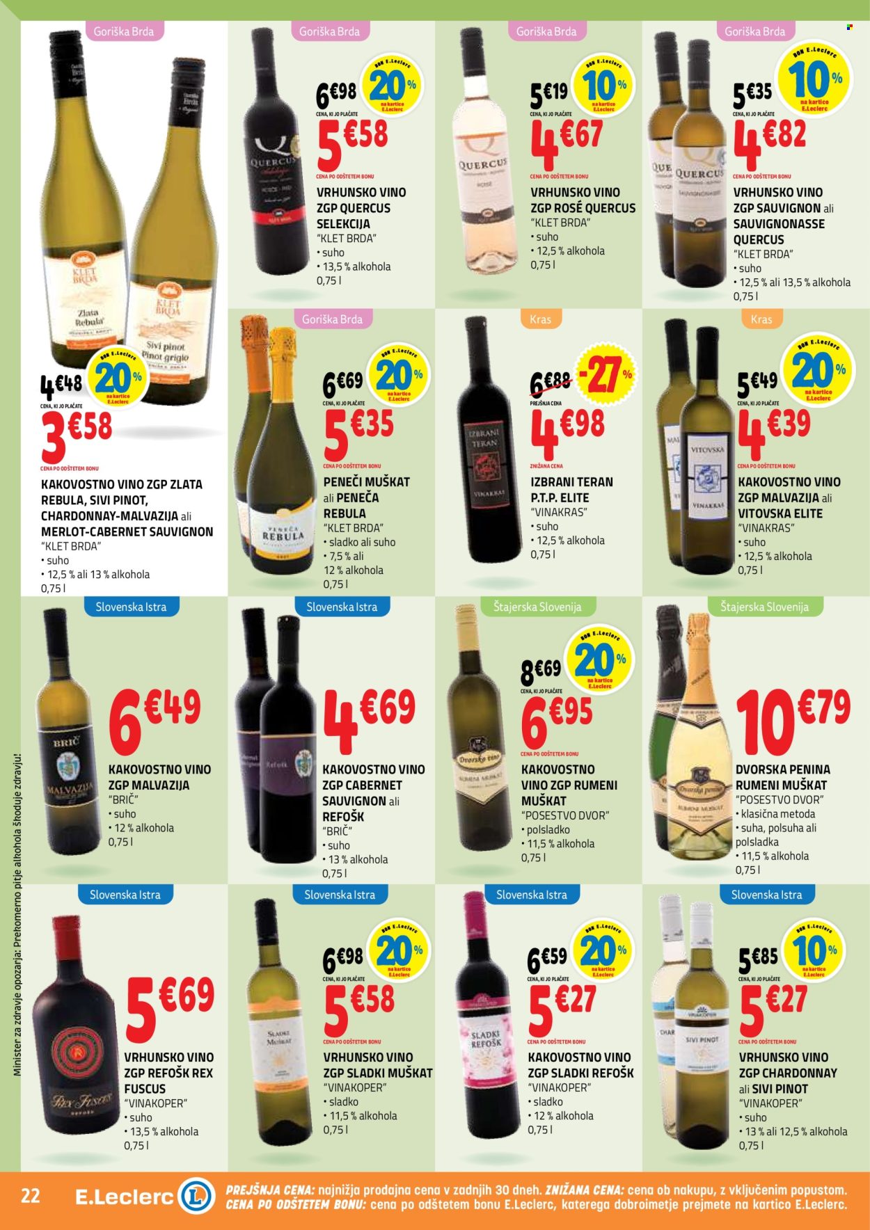 E.Leclerc katalog - 8.7.2026 - 18.7.2026. Stran 22