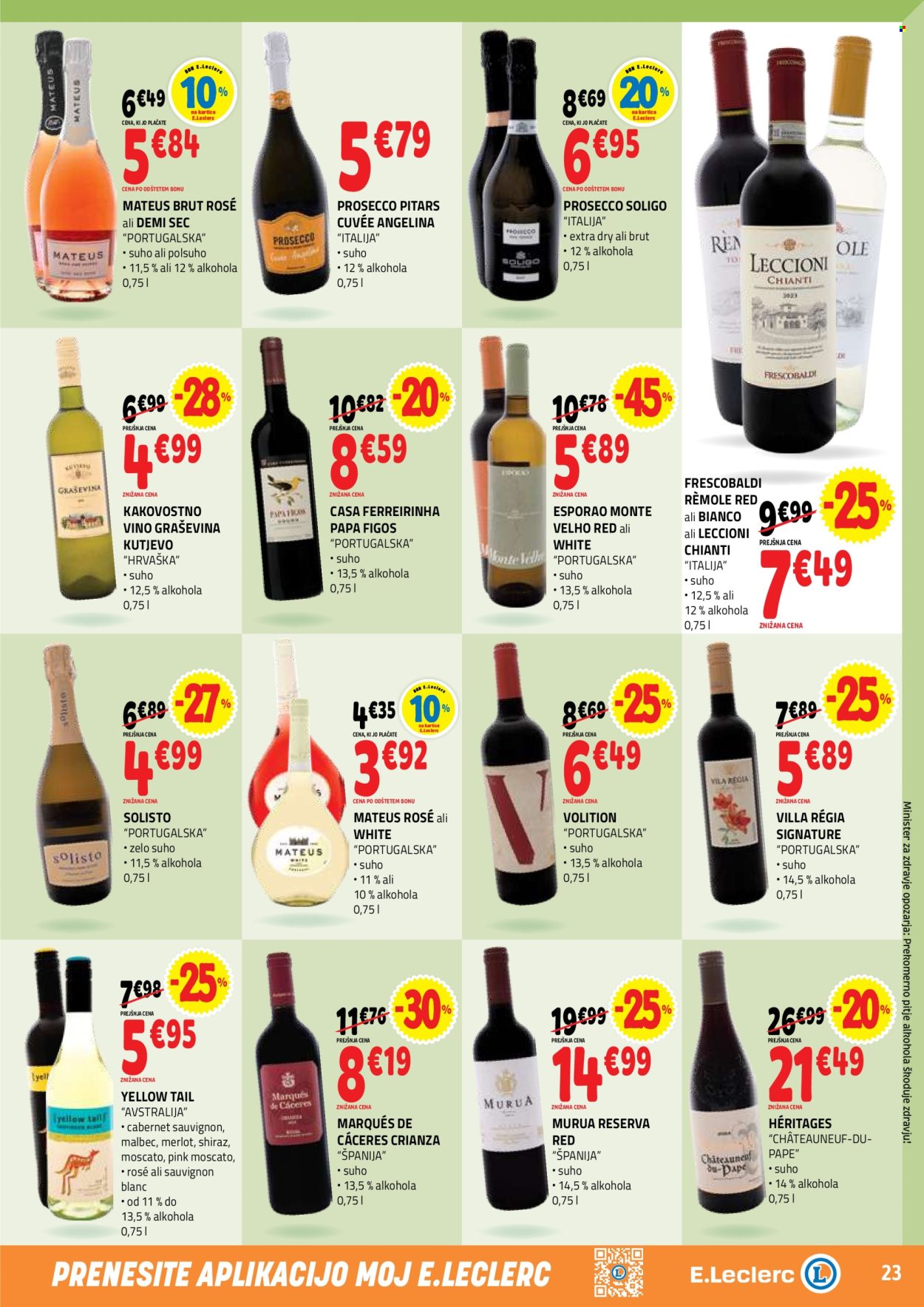E.Leclerc katalog - 8.7.2026 - 18.7.2026. Stran 23