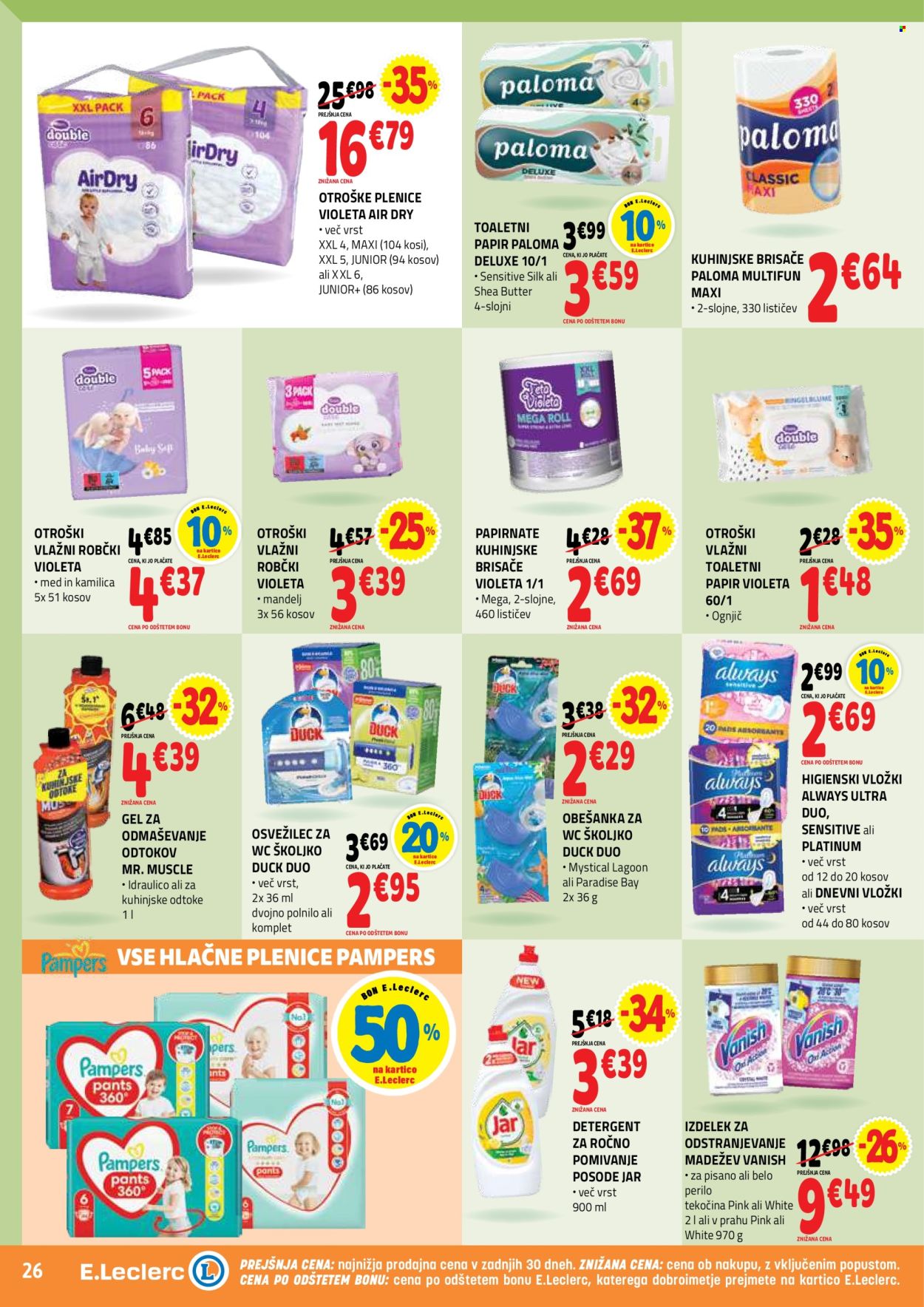 E.Leclerc katalog - 8.7.2026 - 18.7.2026. Stran 26
