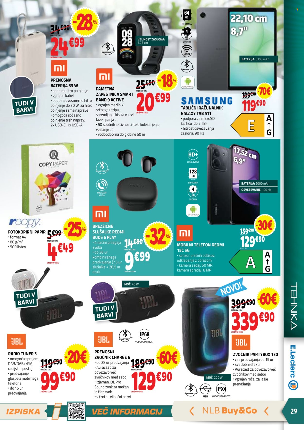 E.Leclerc katalog - 8.7.2026 - 18.7.2026. Stran 29