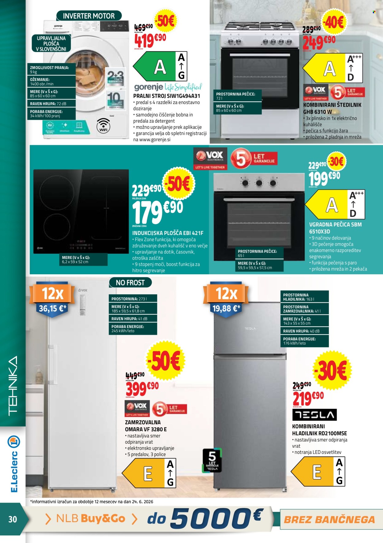 E.Leclerc katalog - 8.7.2026 - 18.7.2026. Stran 30