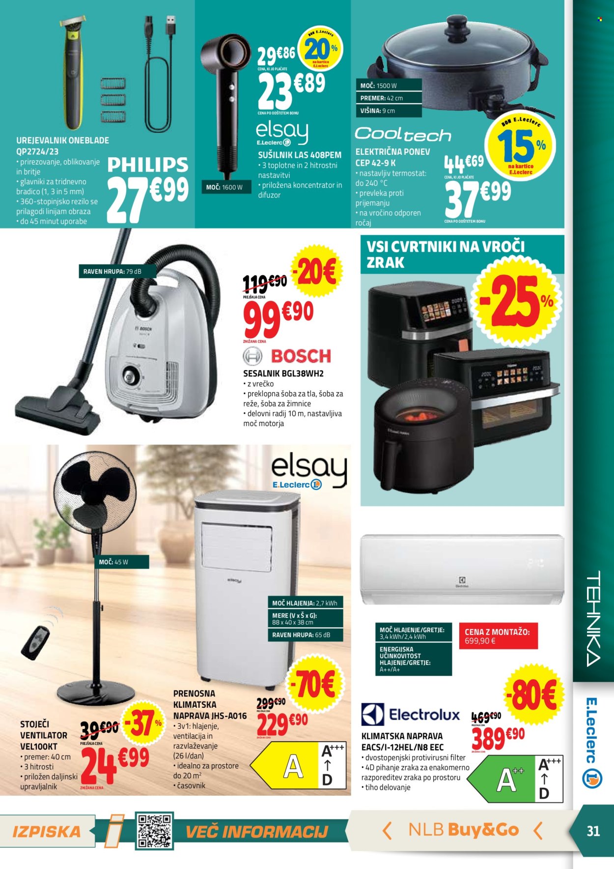 E.Leclerc katalog - 8.7.2026 - 18.7.2026. Stran 31