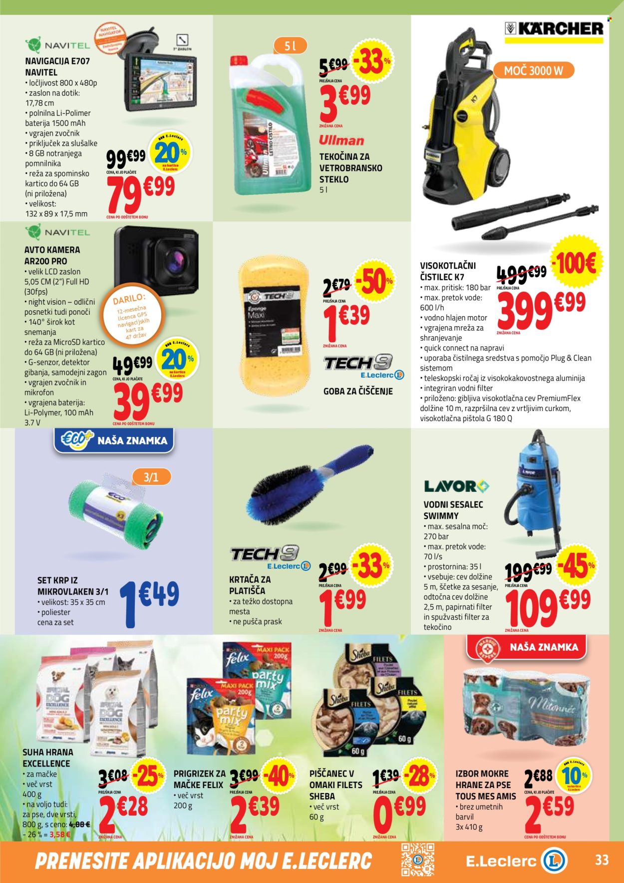 E.Leclerc katalog - 8.7.2026 - 18.7.2026. Stran 33