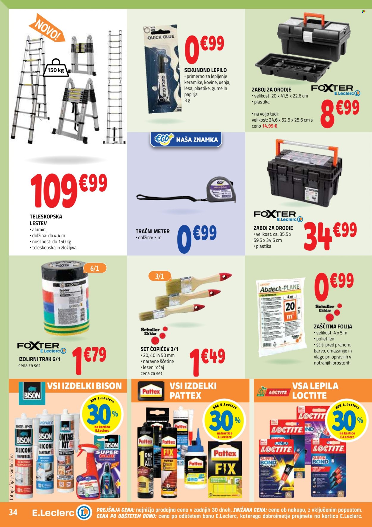 E.Leclerc katalog - 8.7.2026 - 18.7.2026. Stran 34