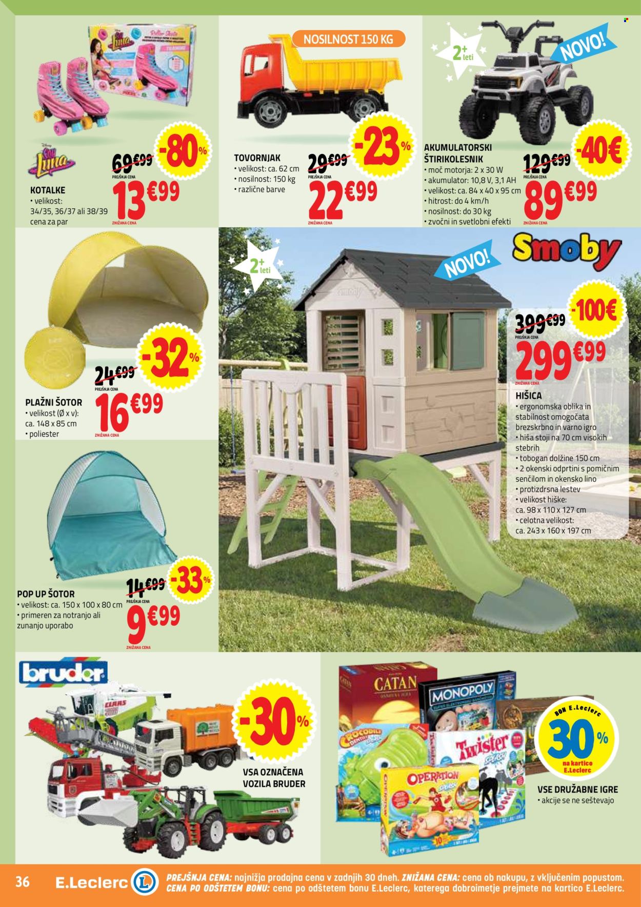 E.Leclerc katalog - 8.7.2026 - 18.7.2026. Stran 36