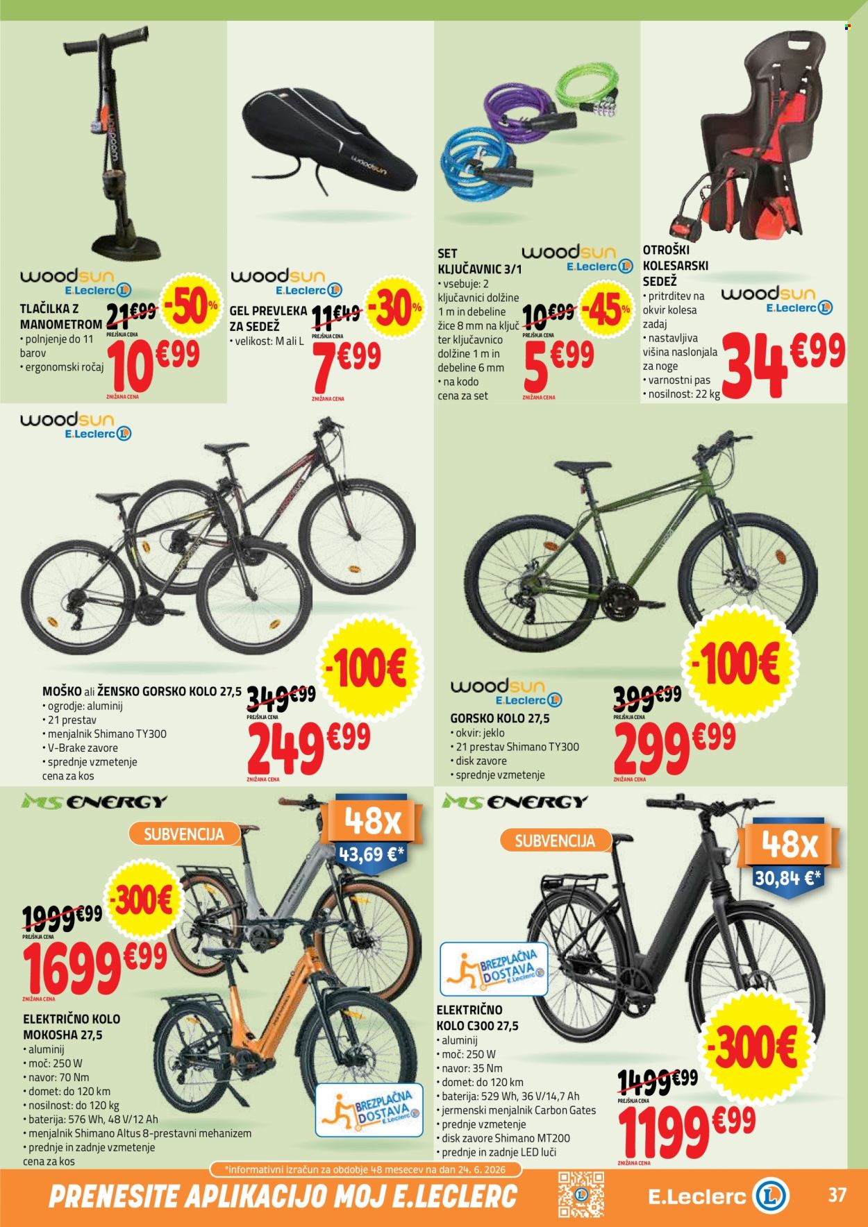 E.Leclerc katalog - 8.7.2026 - 18.7.2026. Stran 37