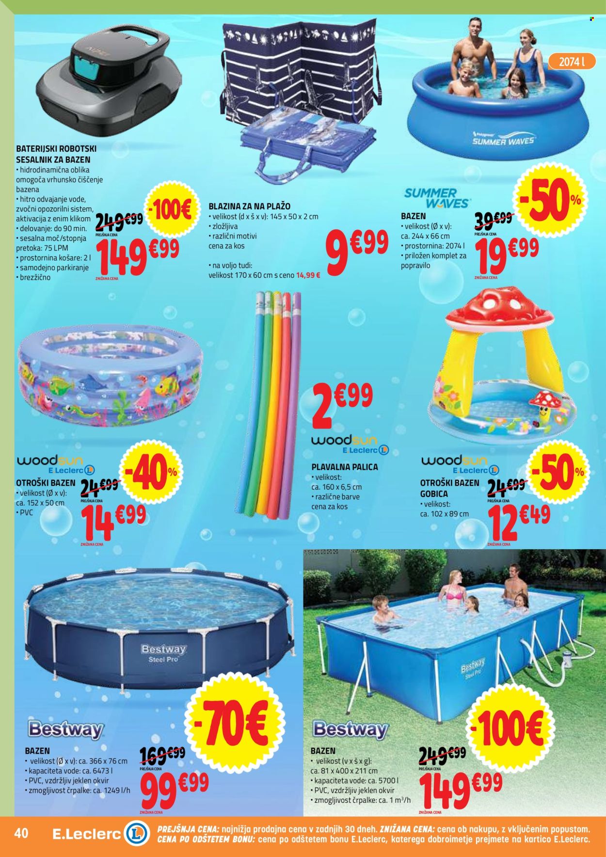 E.Leclerc katalog - 8.7.2026 - 18.7.2026. Stran 40