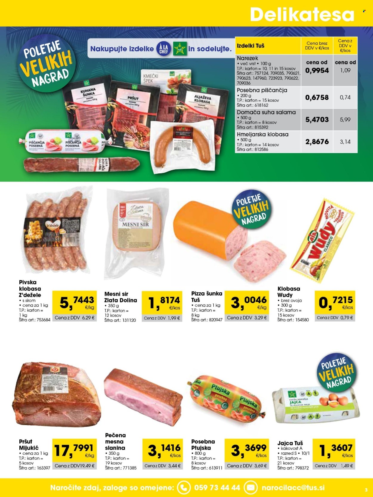 Tuš Cash & Carry katalog - 1.7.2026 - 31.7.2026. Stran 3