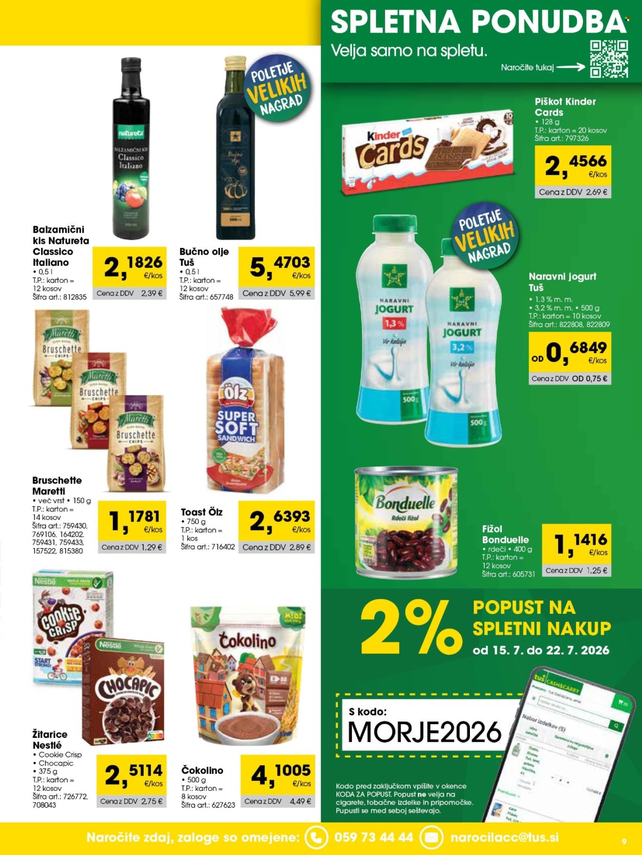 Tuš Cash & Carry katalog - 1.7.2026 - 31.7.2026. Stran 9