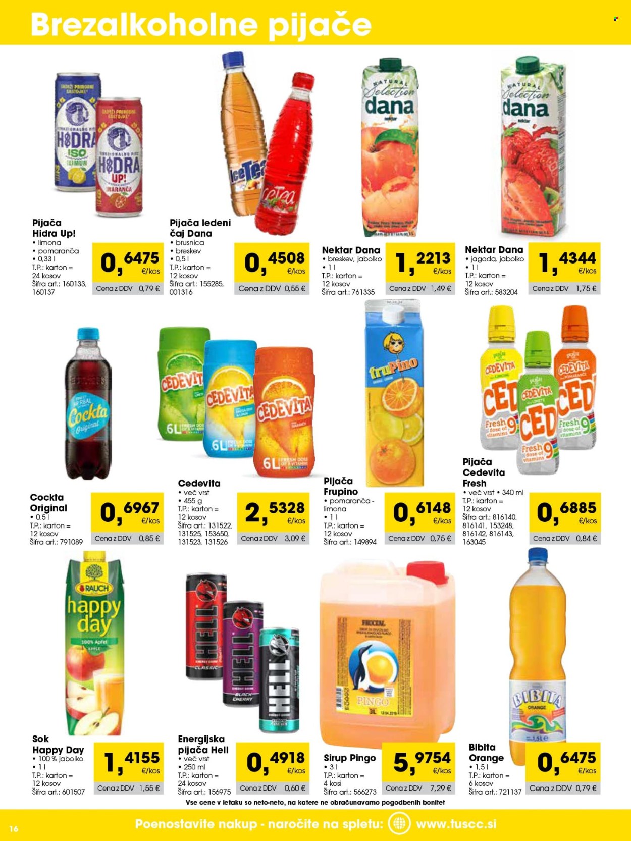 Tuš Cash & Carry katalog - 1.7.2026 - 31.7.2026. Stran 16